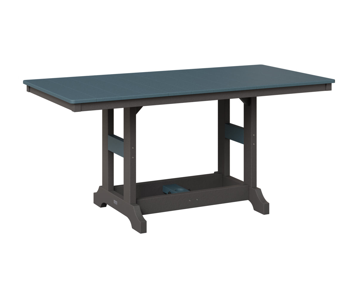Garden Classic 33" x 66" Rectangular Table - Bar Height