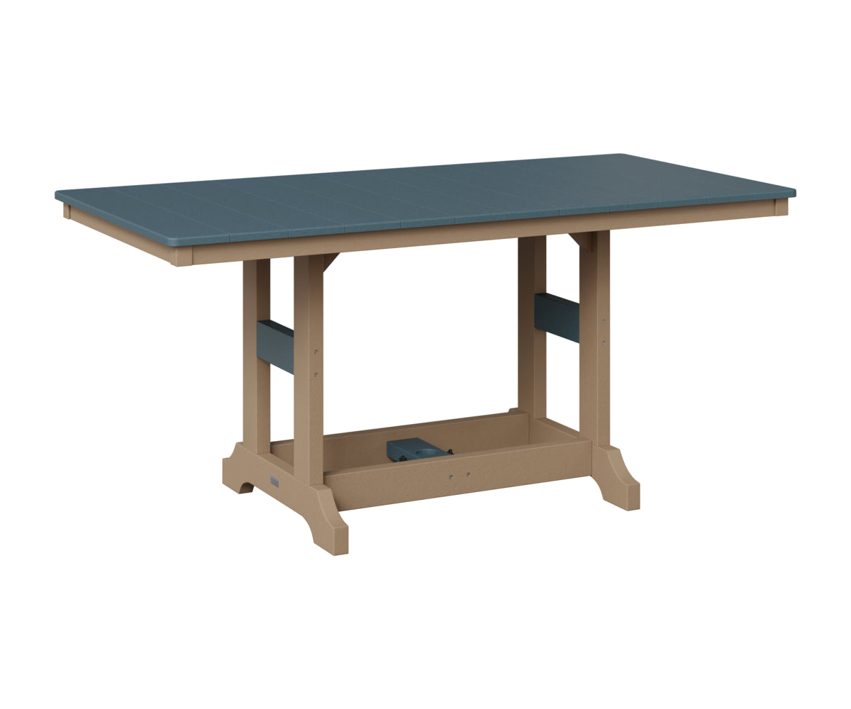 Garden Classic 33" x 66" Rectangular Table - Counter Height
