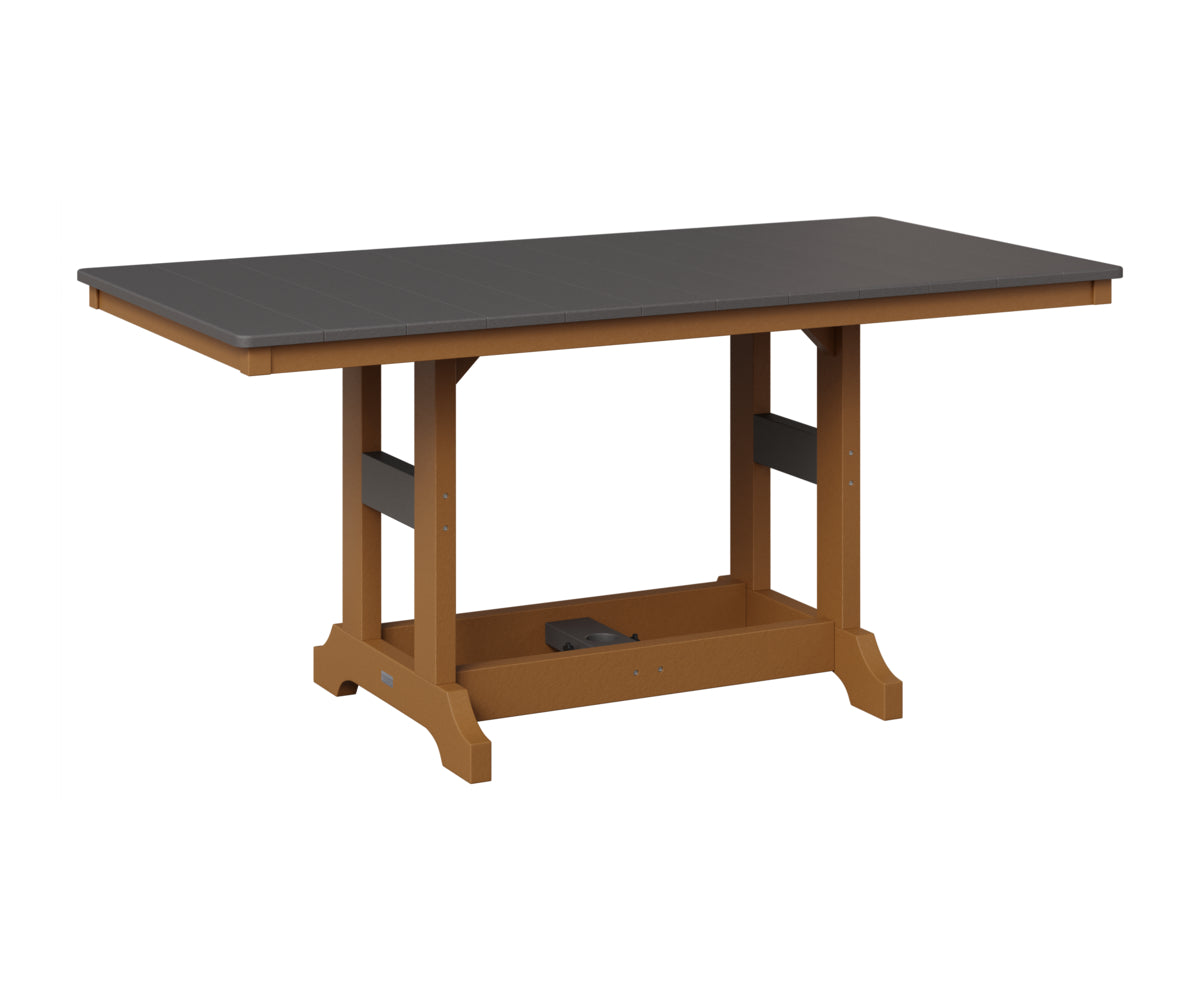 Garden Classic 33" x 66" Rectangular Table - Bar Height
