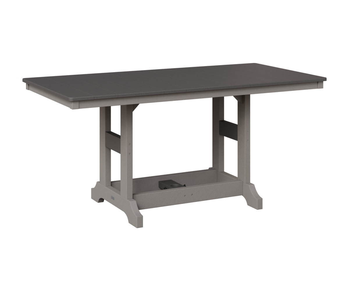 Garden Classic 33" x 66" Rectangular Table - Counter Height