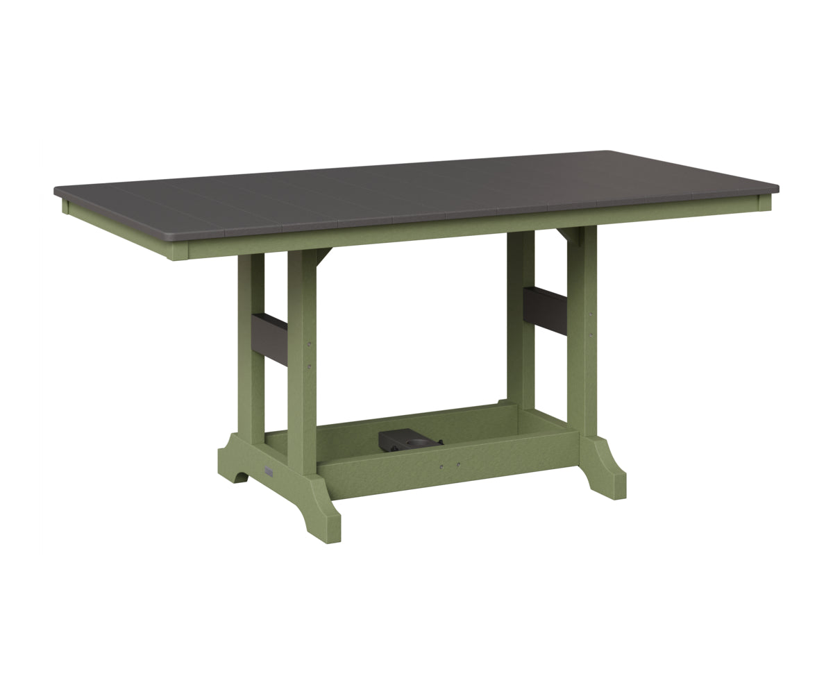 Garden Classic 33" x 66" Rectangular Table - Bar Height