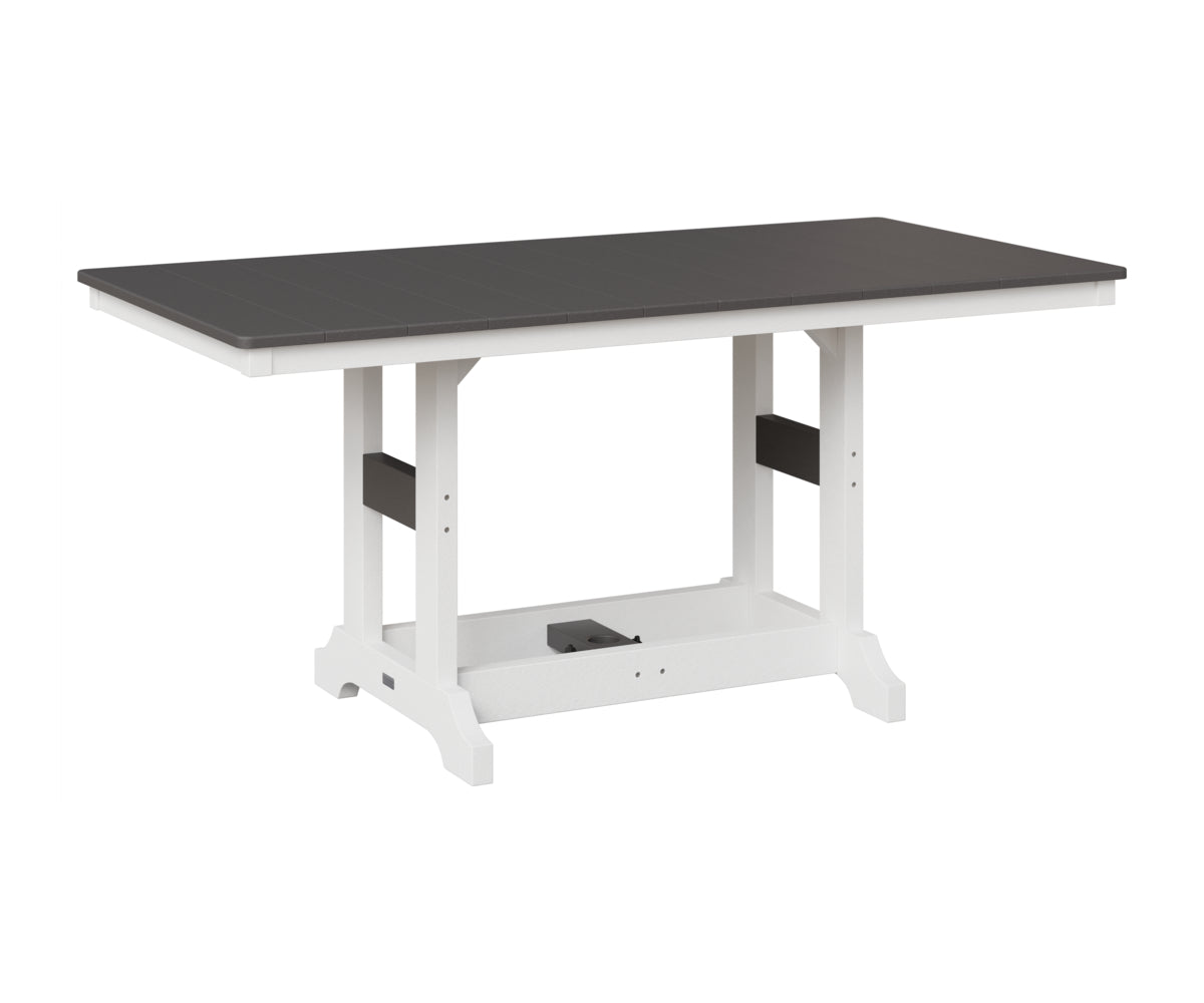 Garden Classic 33" x 66" Rectangular Table - Counter Height