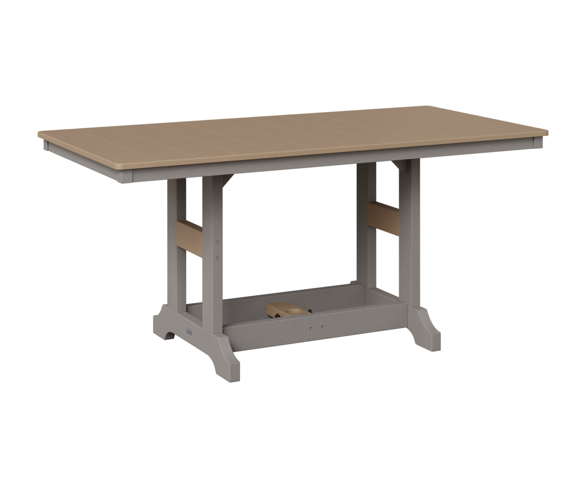 Garden Classic 33" x 66" Rectangular Table - Counter Height