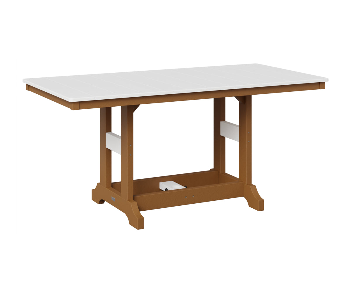 Garden Classic 33" x 66" Rectangular Table - Bar Height