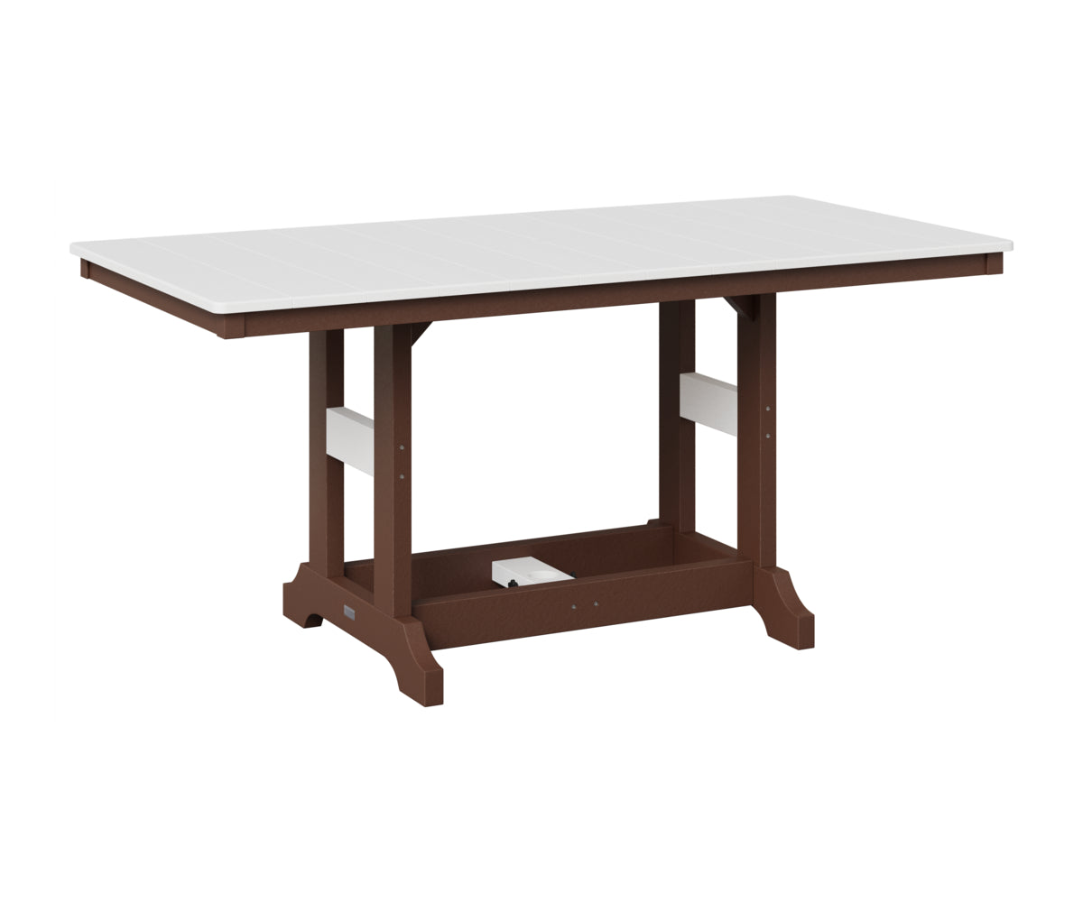 Garden Classic 33" x 66" Rectangular Table - Counter Height