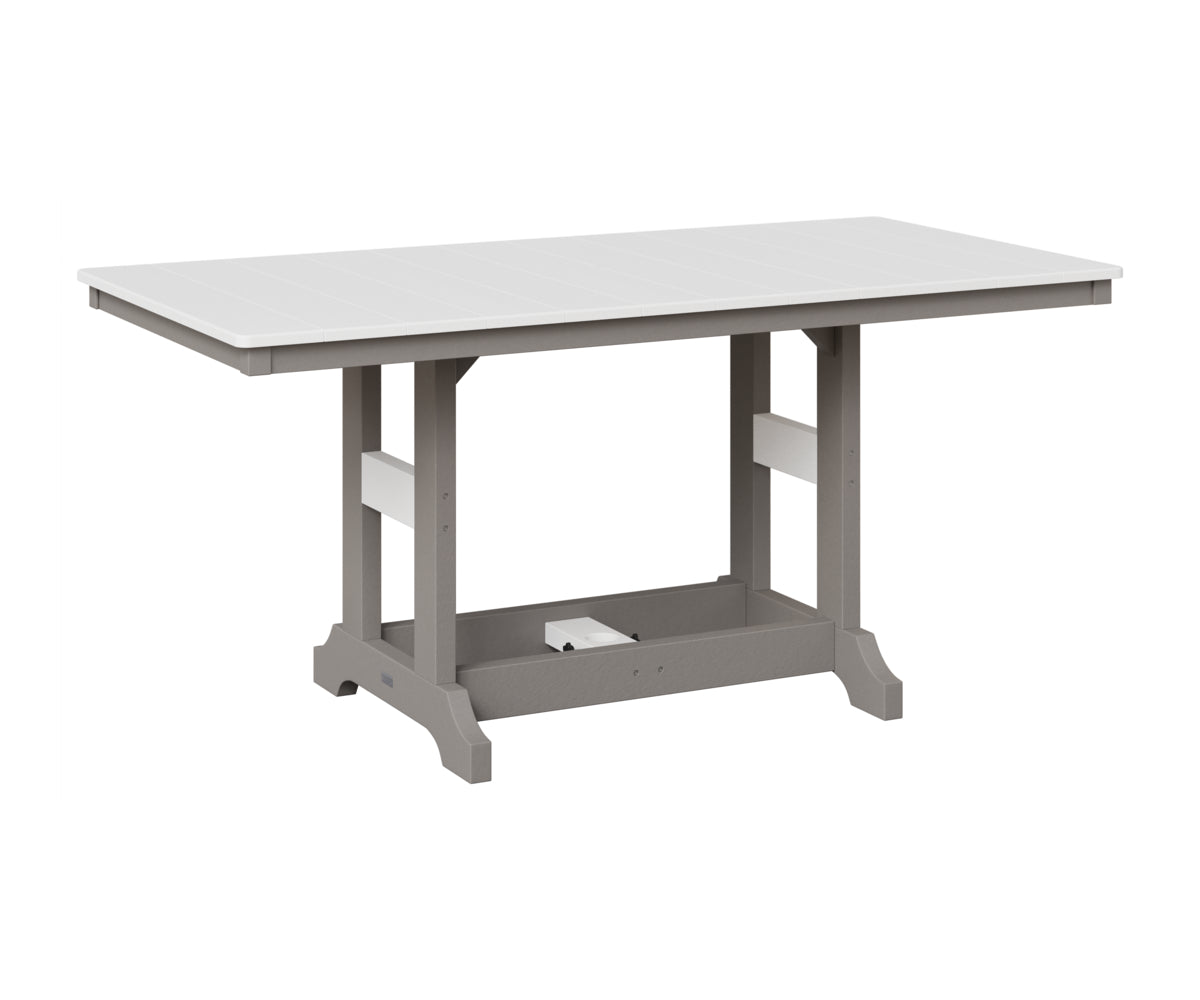 Garden Classic 33" x 66" Rectangular Table - Bar Height