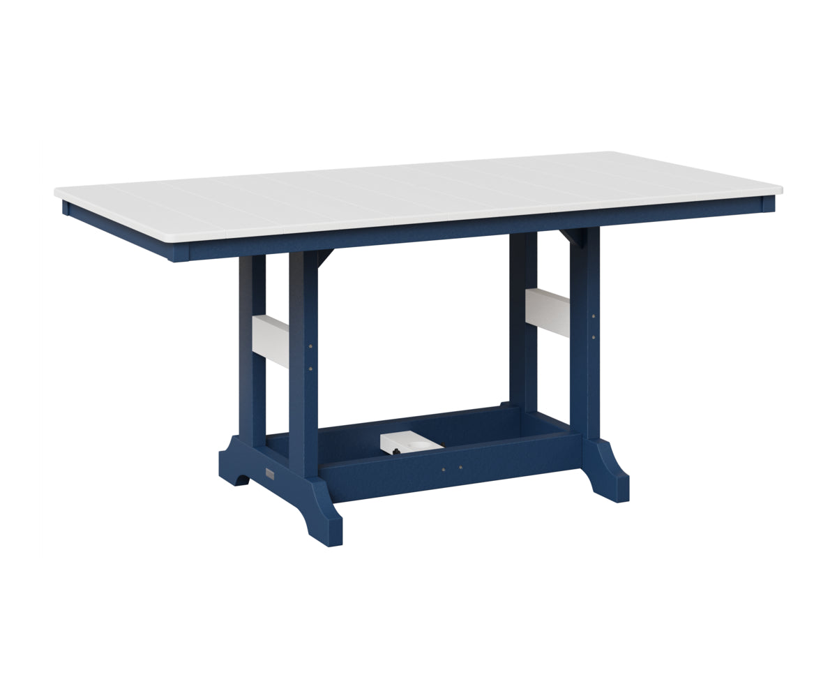 Garden Classic 33" x 66" Rectangular Table - Bar Height