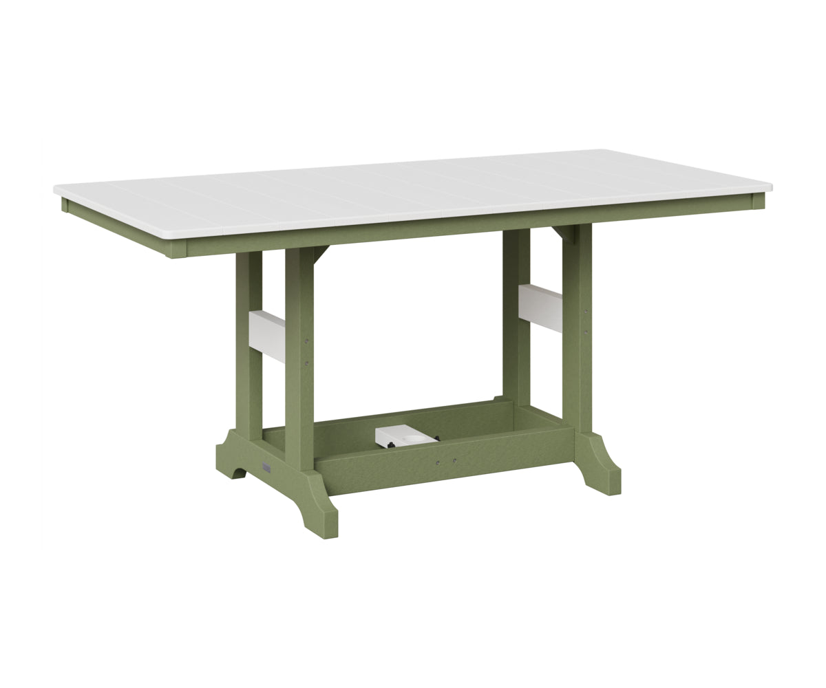 Garden Classic 33" x 66" Rectangular Table - Counter Height