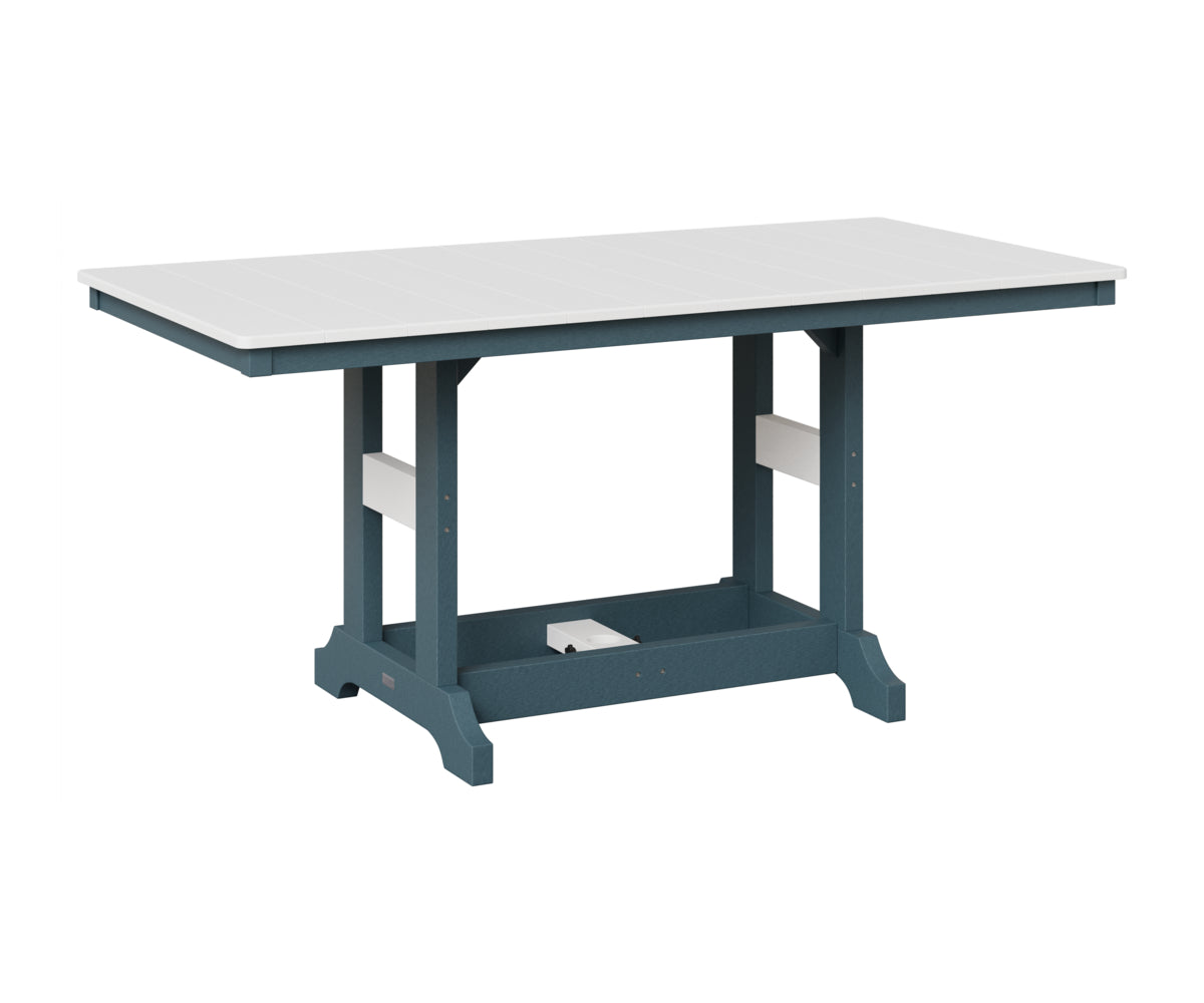 Garden Classic 33" x 66" Rectangular Table - Bar Height