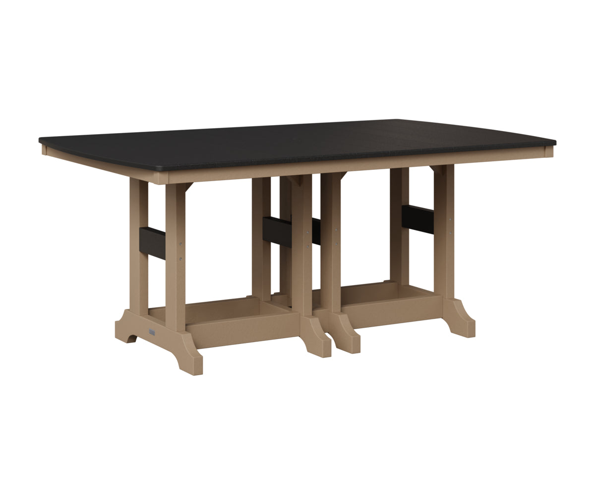 Garden Classic 44" x 72" Rectangular Table - Bar Height