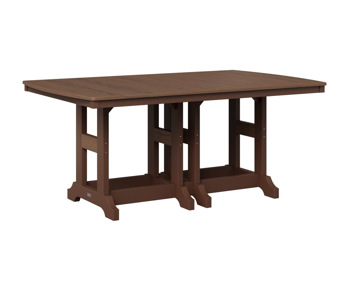 Garden Classic 44" x 72" Rectangular Table - Counter Height