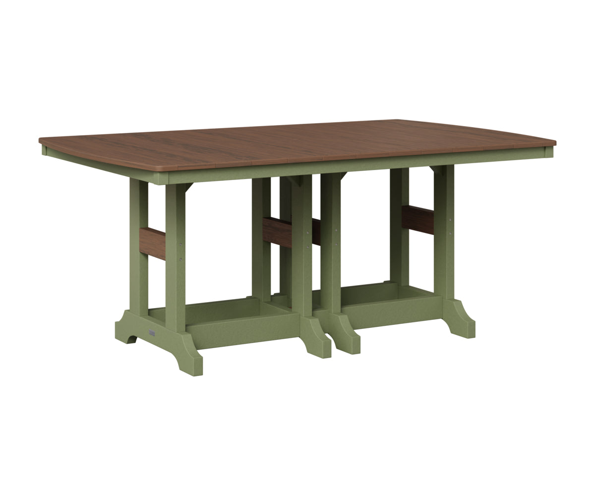 Garden Classic 44" x 72" Rectangular Table - Counter Height