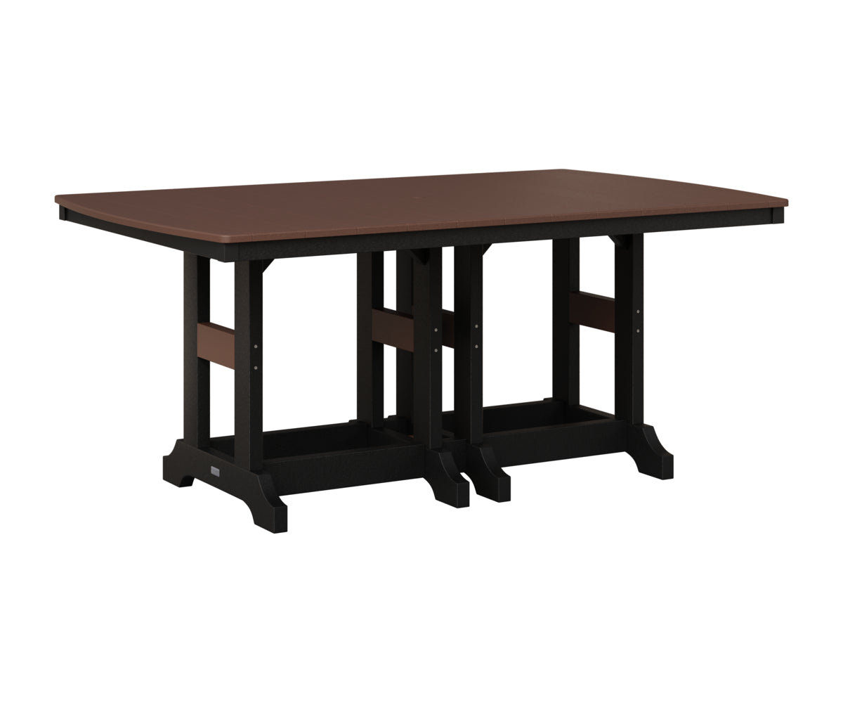 Garden Classic 44" x 72" Rectangular Table - Counter Height