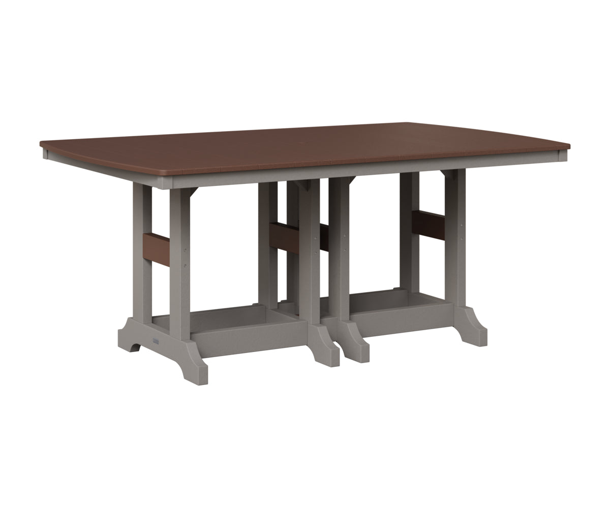 Garden Classic 44" x 72" Rectangular Table - Counter Height