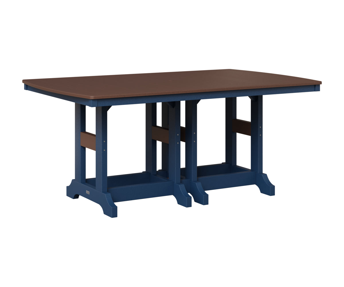 Garden Classic 44" x 72" Rectangular Table - Counter Height
