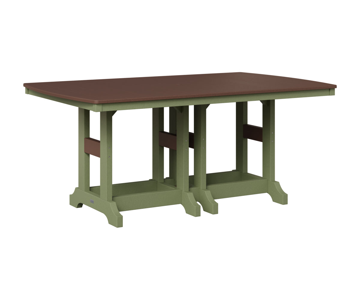 Garden Classic 44" x 72" Rectangular Table - Counter Height