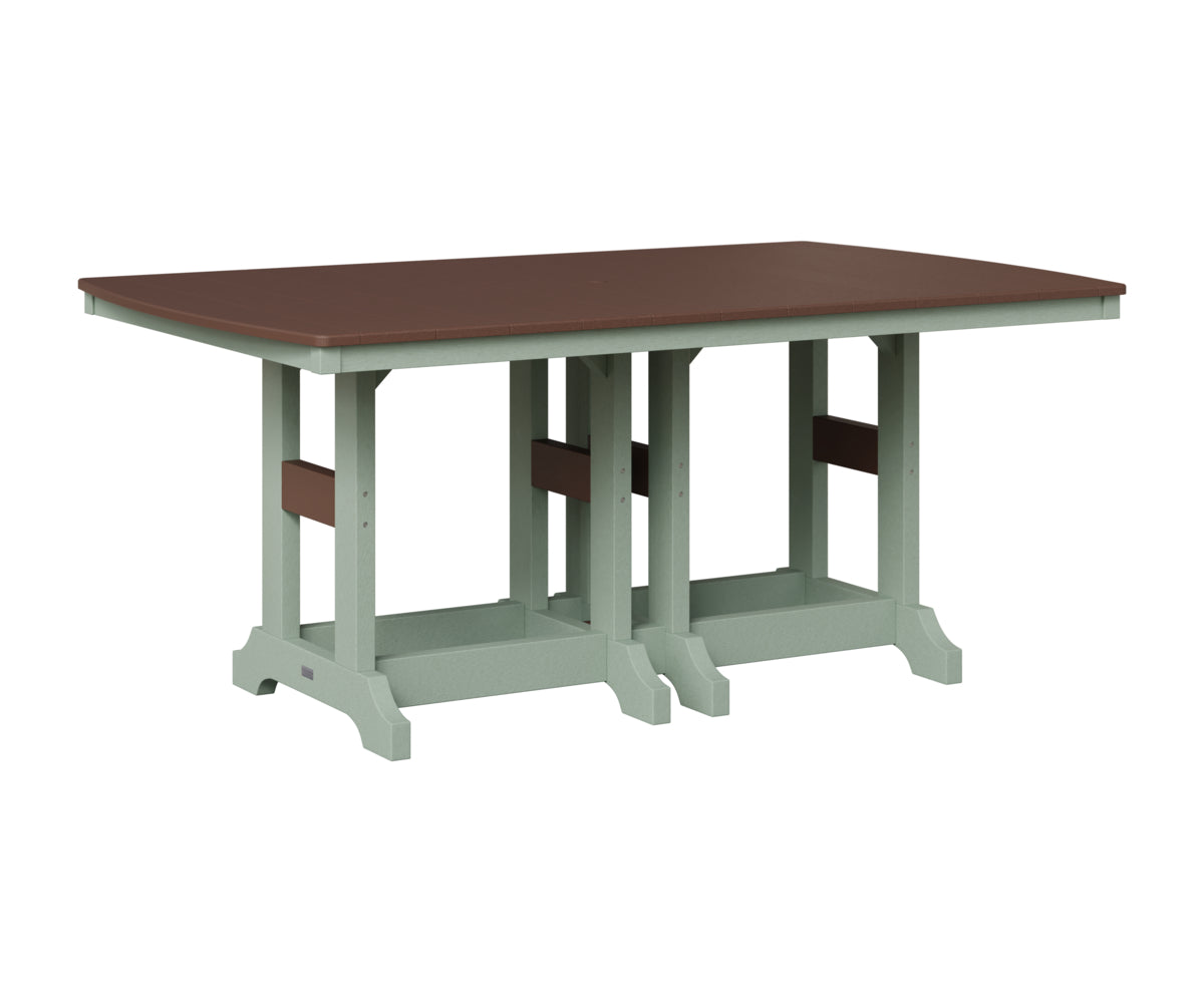 Garden Classic 44" x 72" Rectangular Table - Counter Height