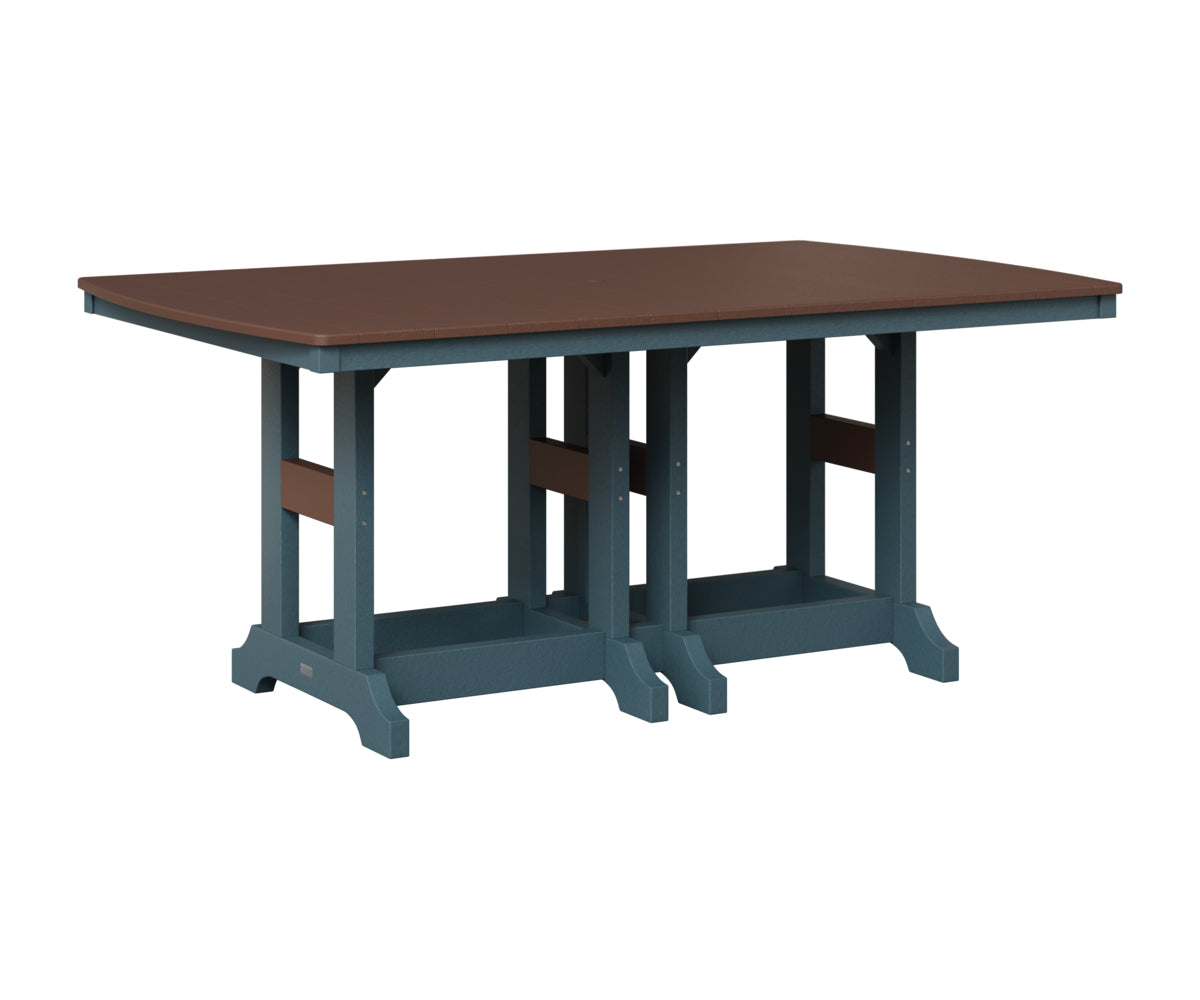 Garden Classic 44" x 72" Rectangular Table - Counter Height