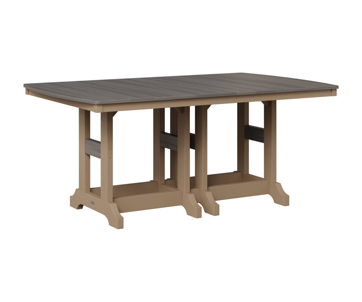 Garden Classic 44" x 72" Rectangular Table - Counter Height