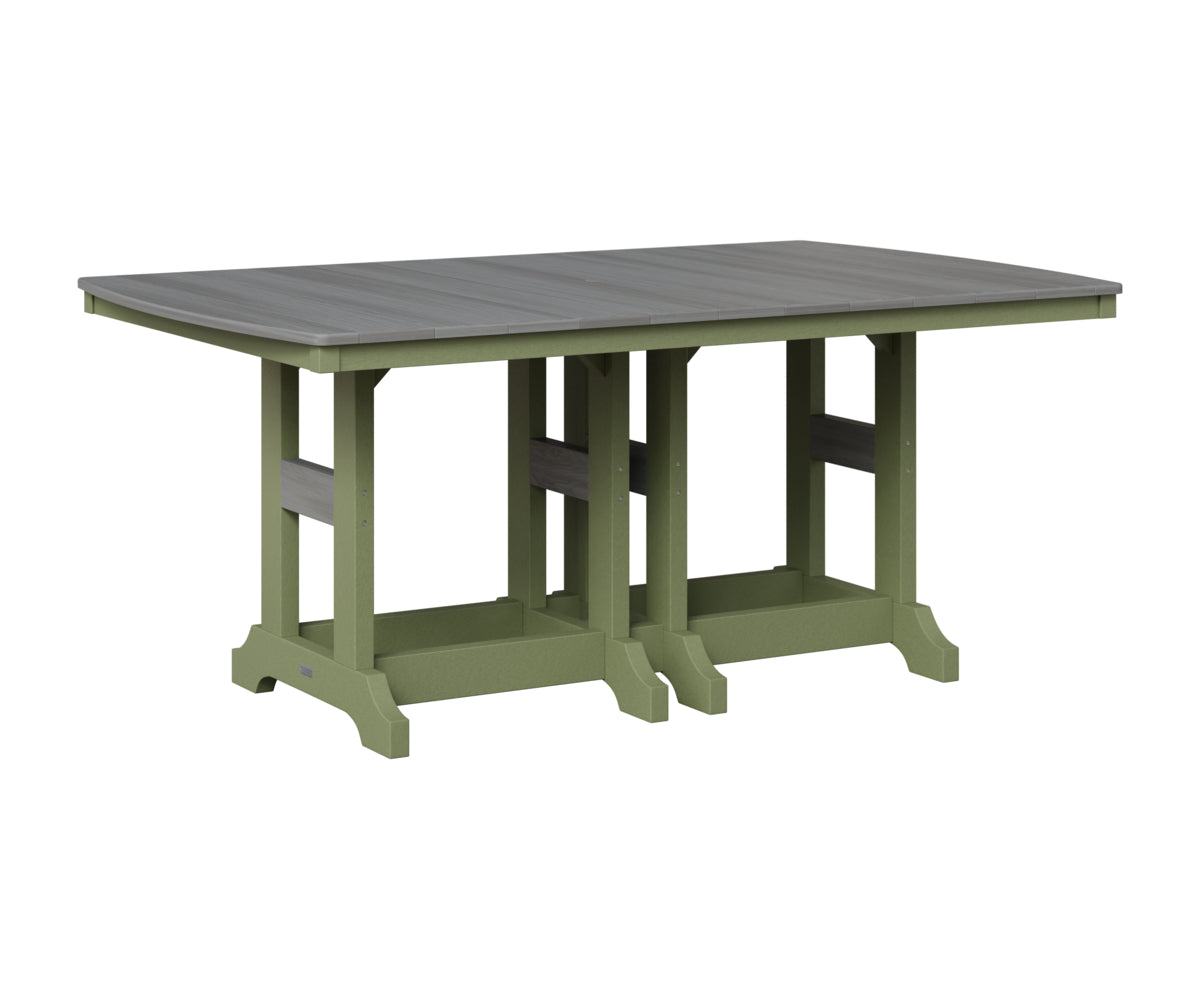 Garden Classic 44" x 72" Rectangular Table - Counter Height
