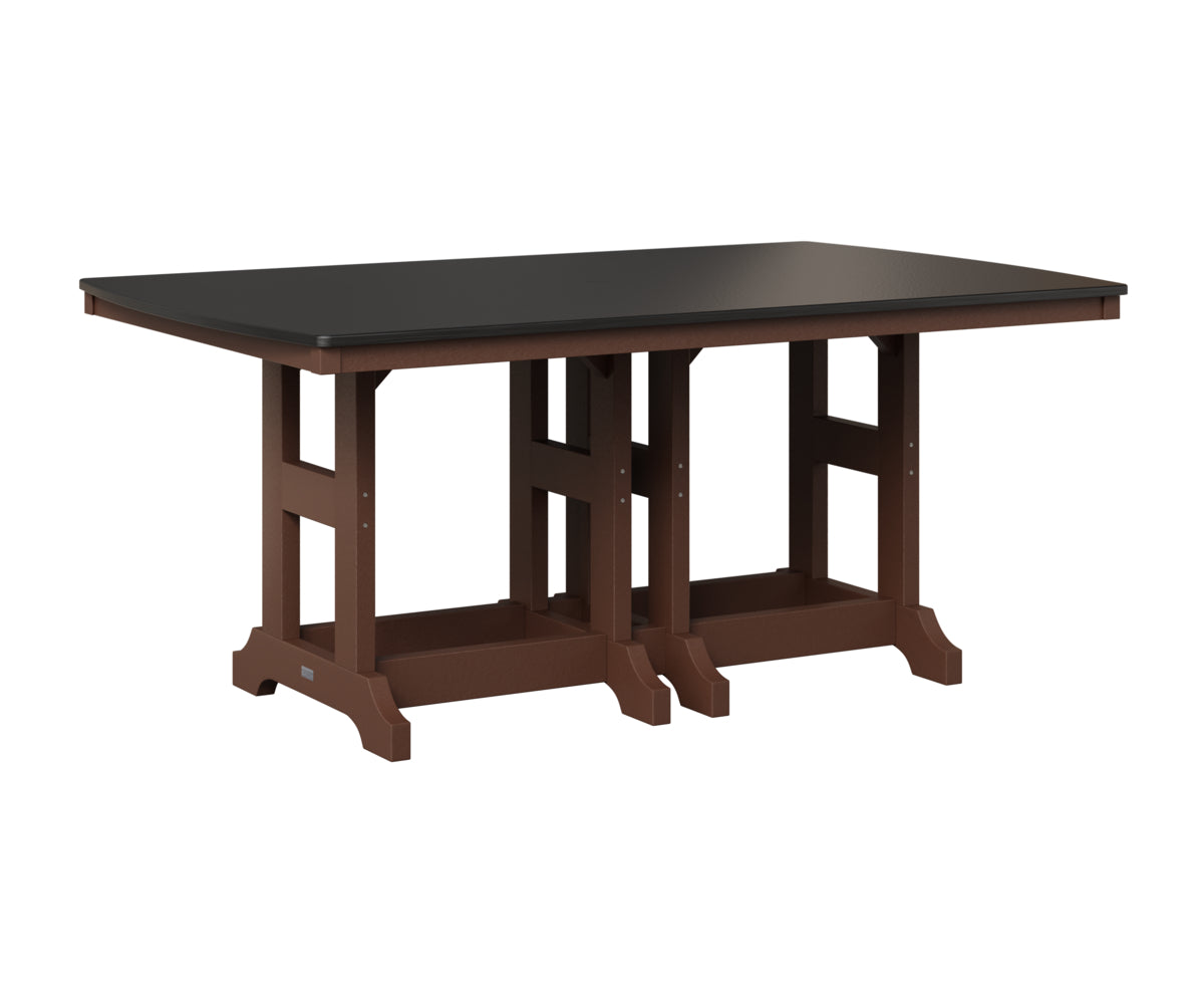 Garden Classic 44" x 72" Rectangular Table - Counter Height