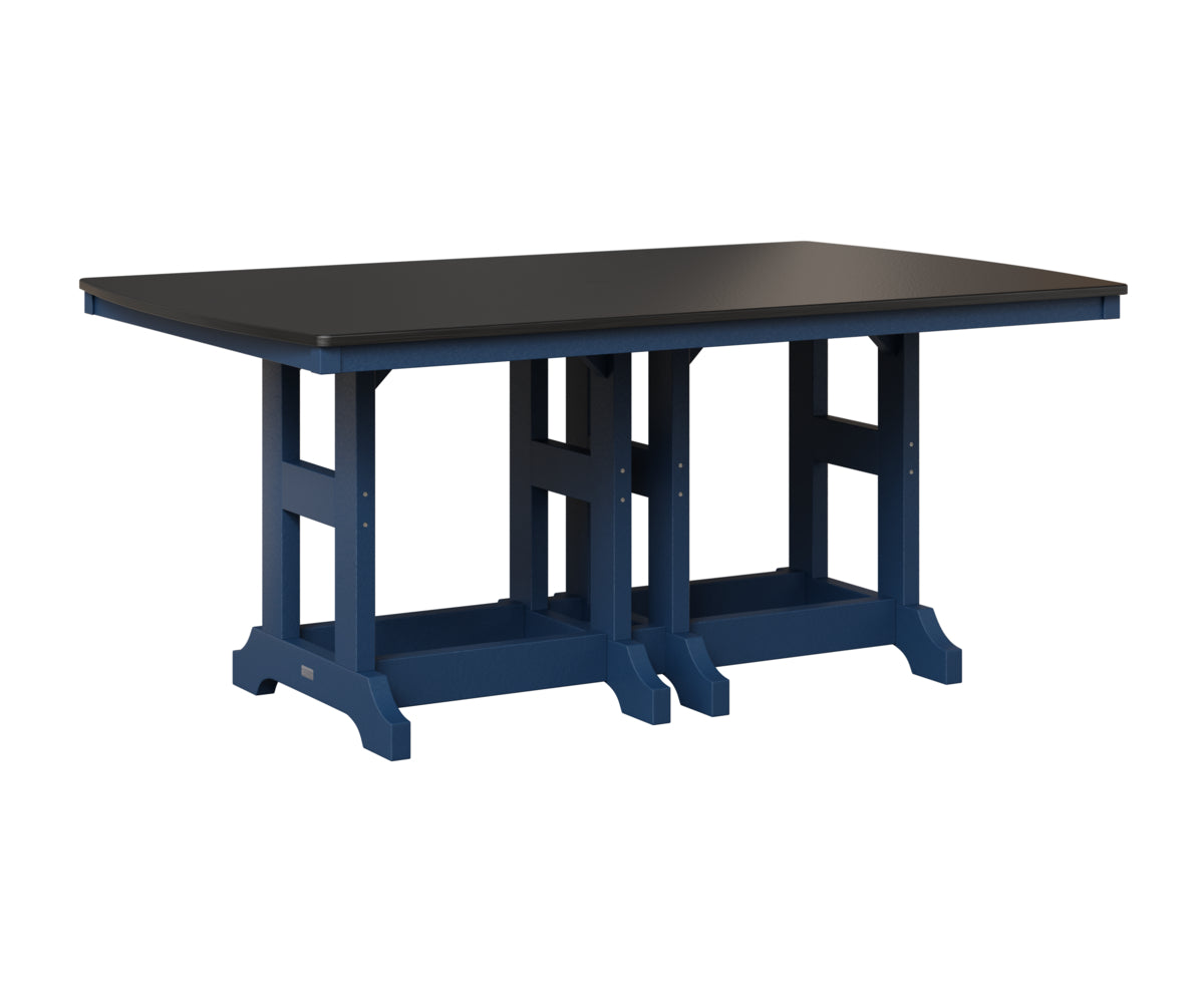 Garden Classic 44" x 72" Rectangular Table - Counter Height