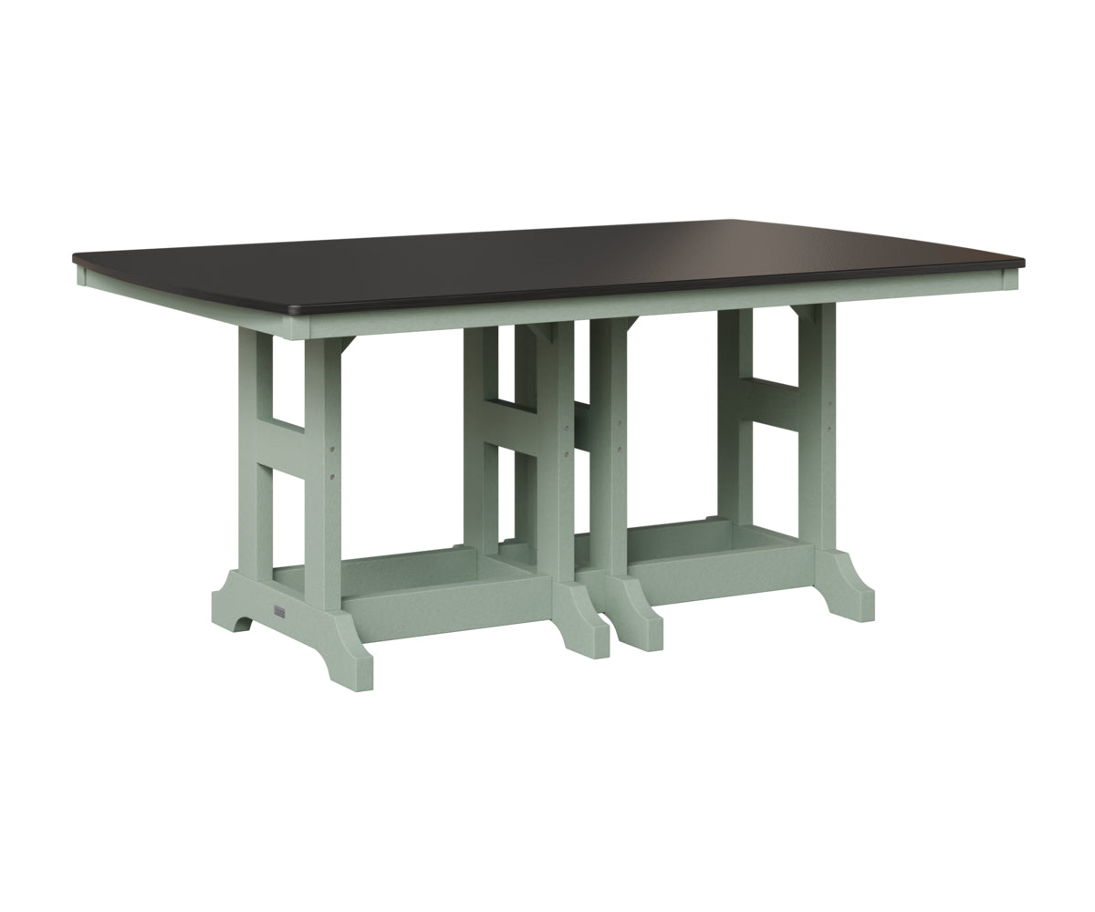 Garden Classic 44" x 72" Rectangular Table - Counter Height