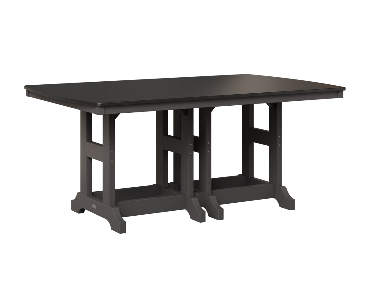 Garden Classic 44" x 72" Rectangular Table - Counter Height