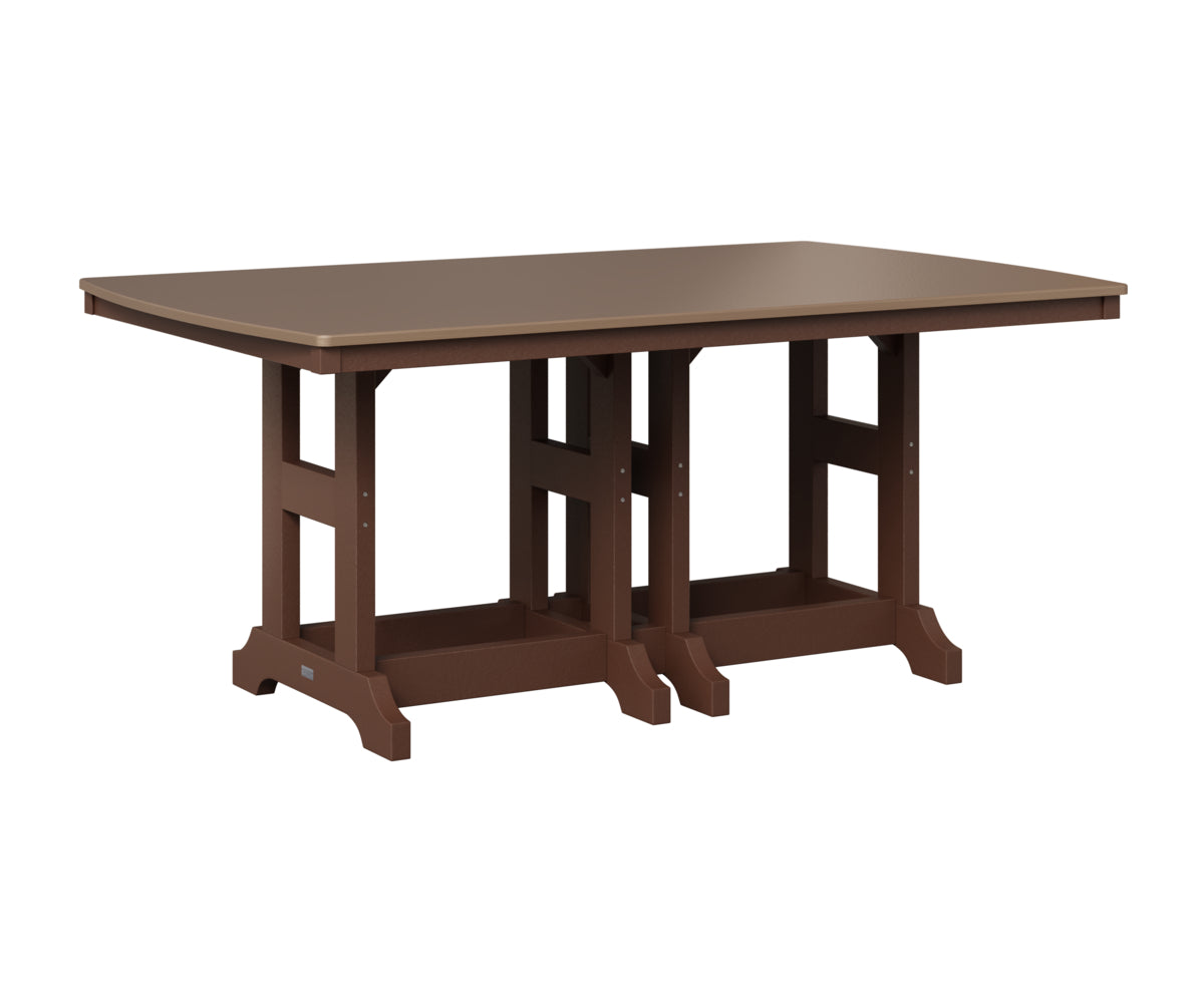 Garden Classic 44" x 72" Rectangular Table - Counter Height