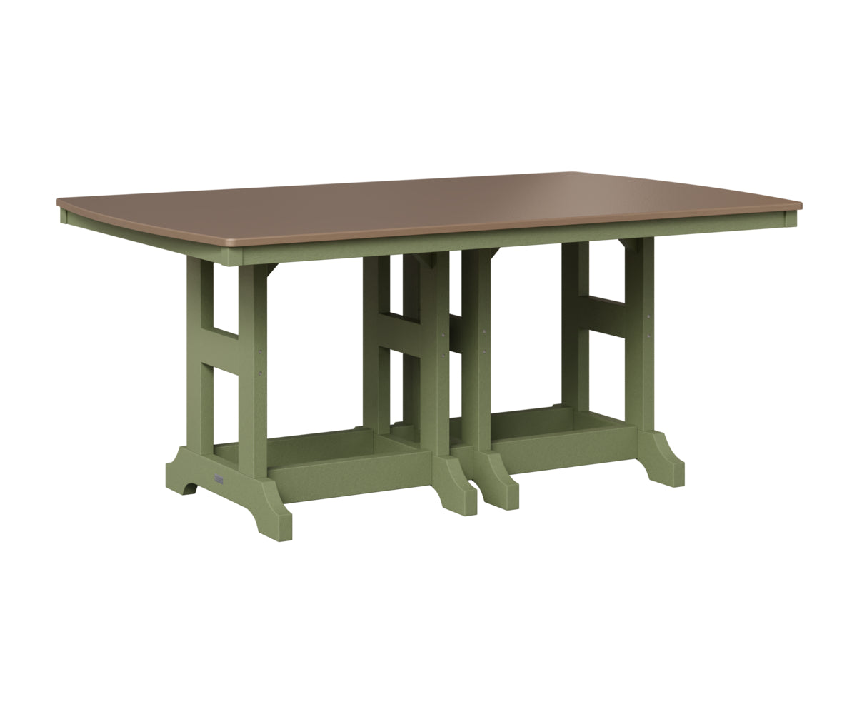Garden Classic 44" x 72" Rectangular Table - Counter Height