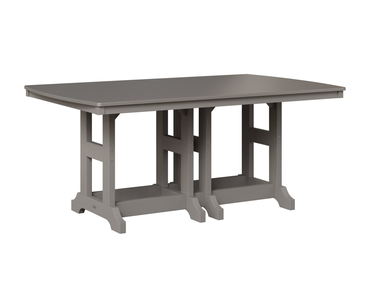 Garden Classic 44" x 72" Rectangular Table - Counter Height