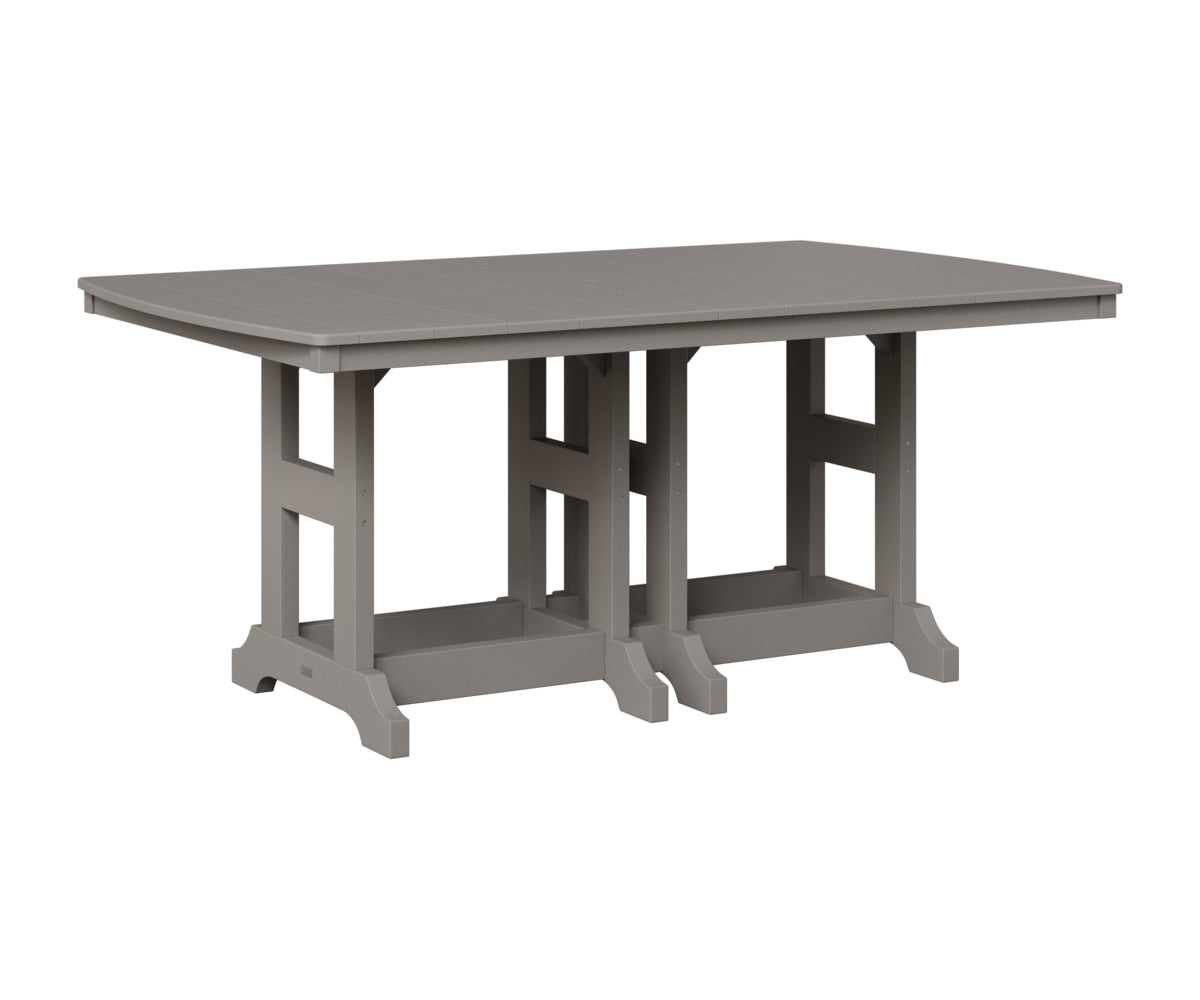 Garden Classic 44" x 72" Rectangular Table - Counter Height