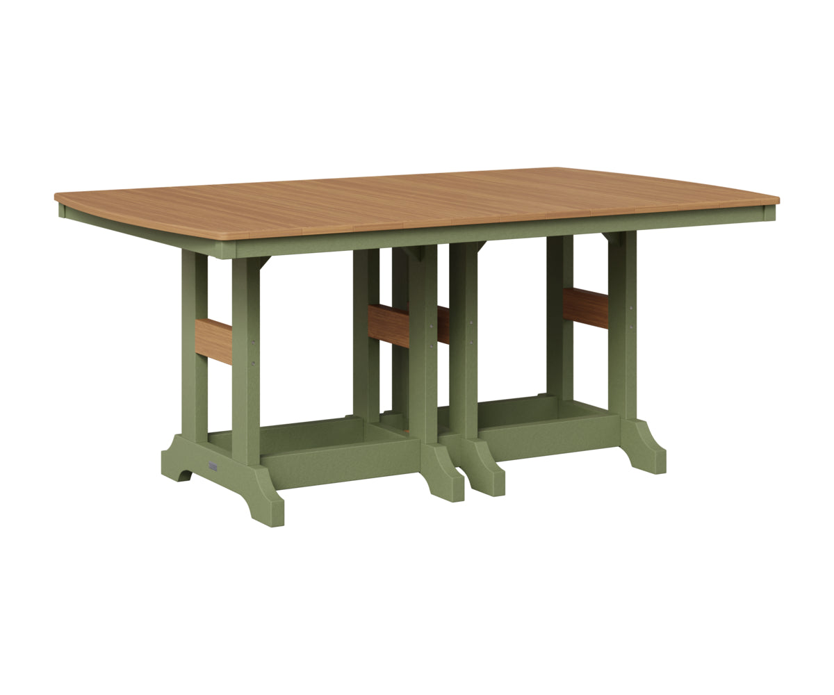 Garden Classic 44" x 72" Rectangular Table - Counter Height