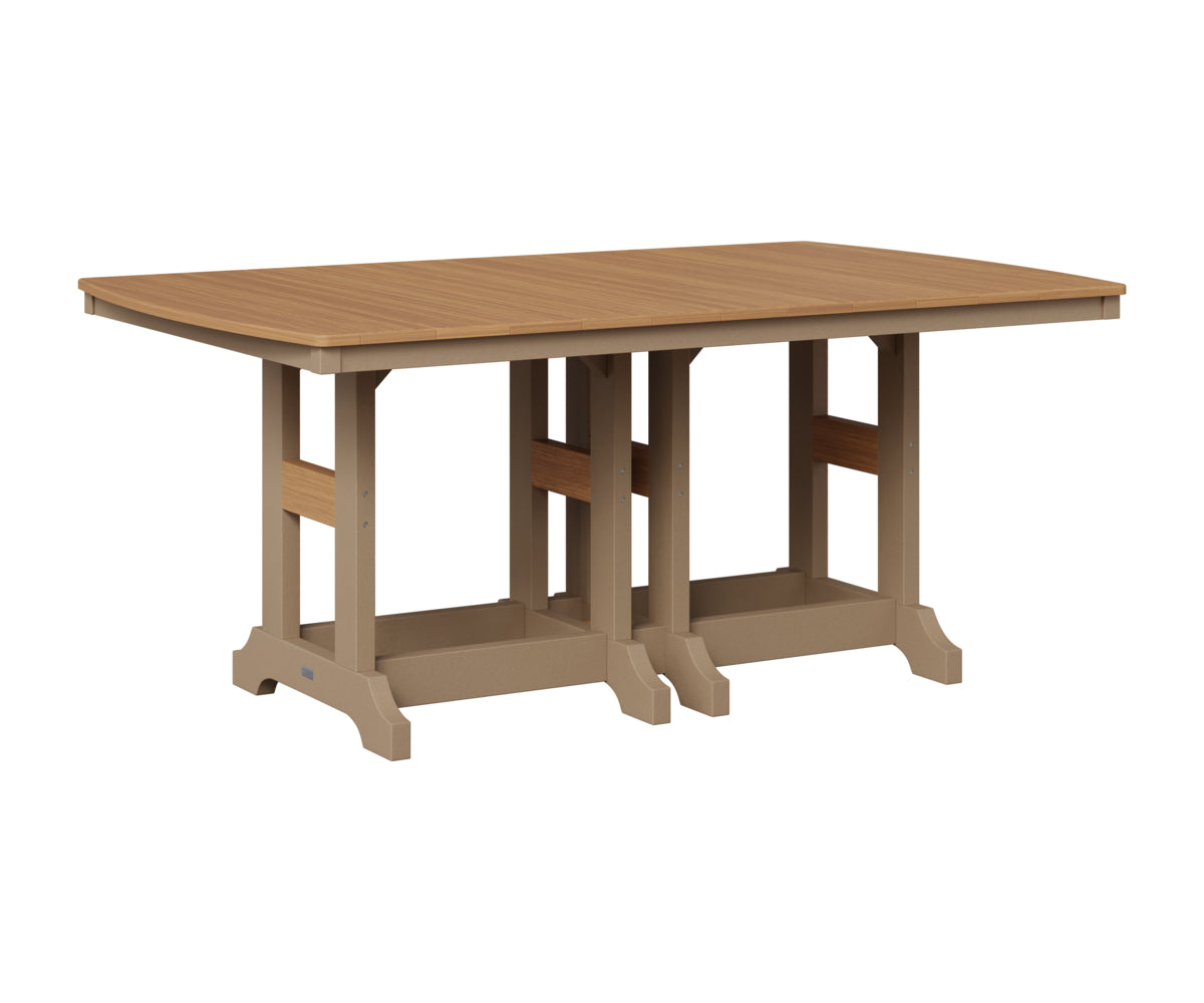 Garden Classic 44" x 72" Rectangular Table - Counter Height