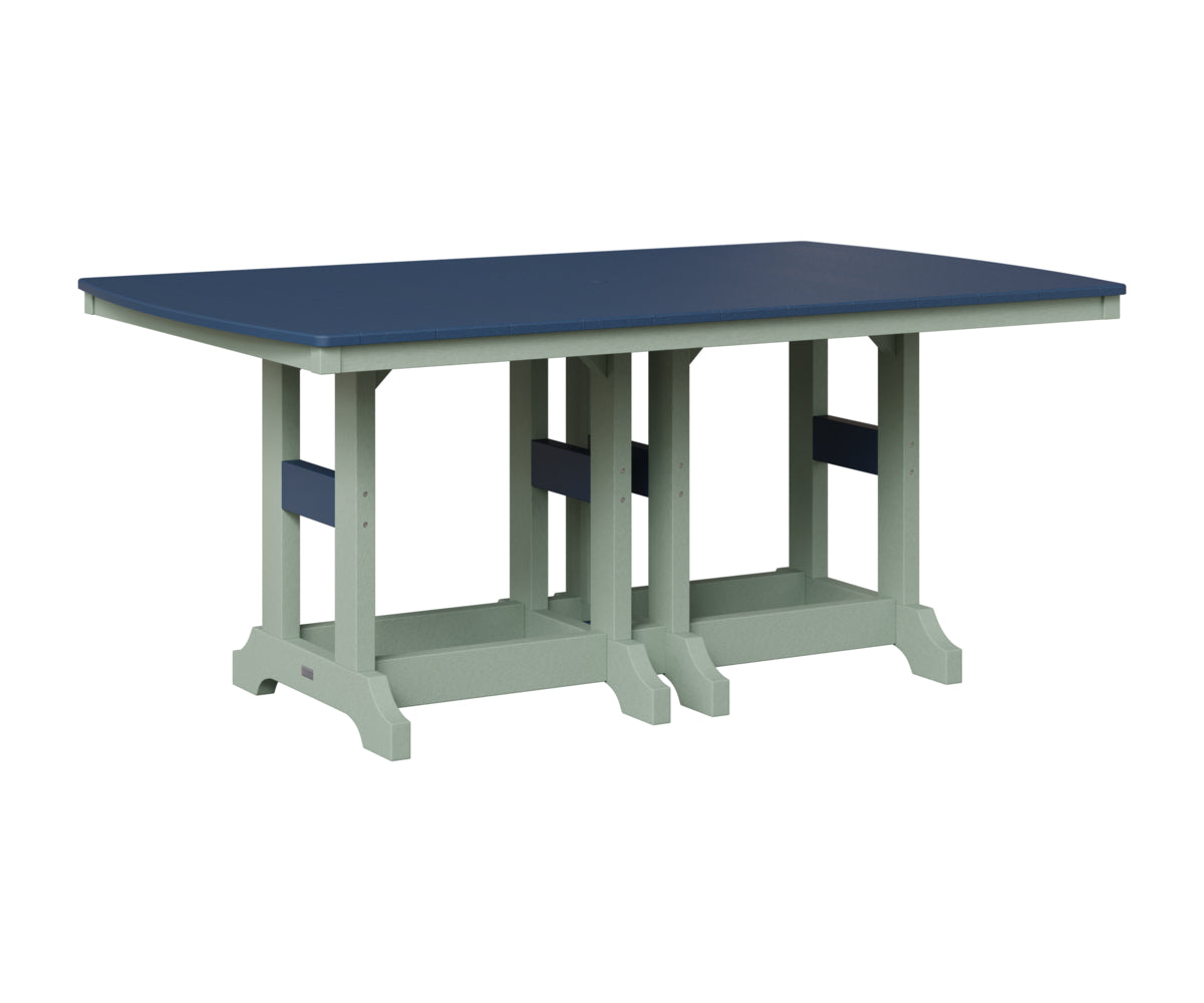 Garden Classic 44" x 72" Rectangular Table - Counter Height