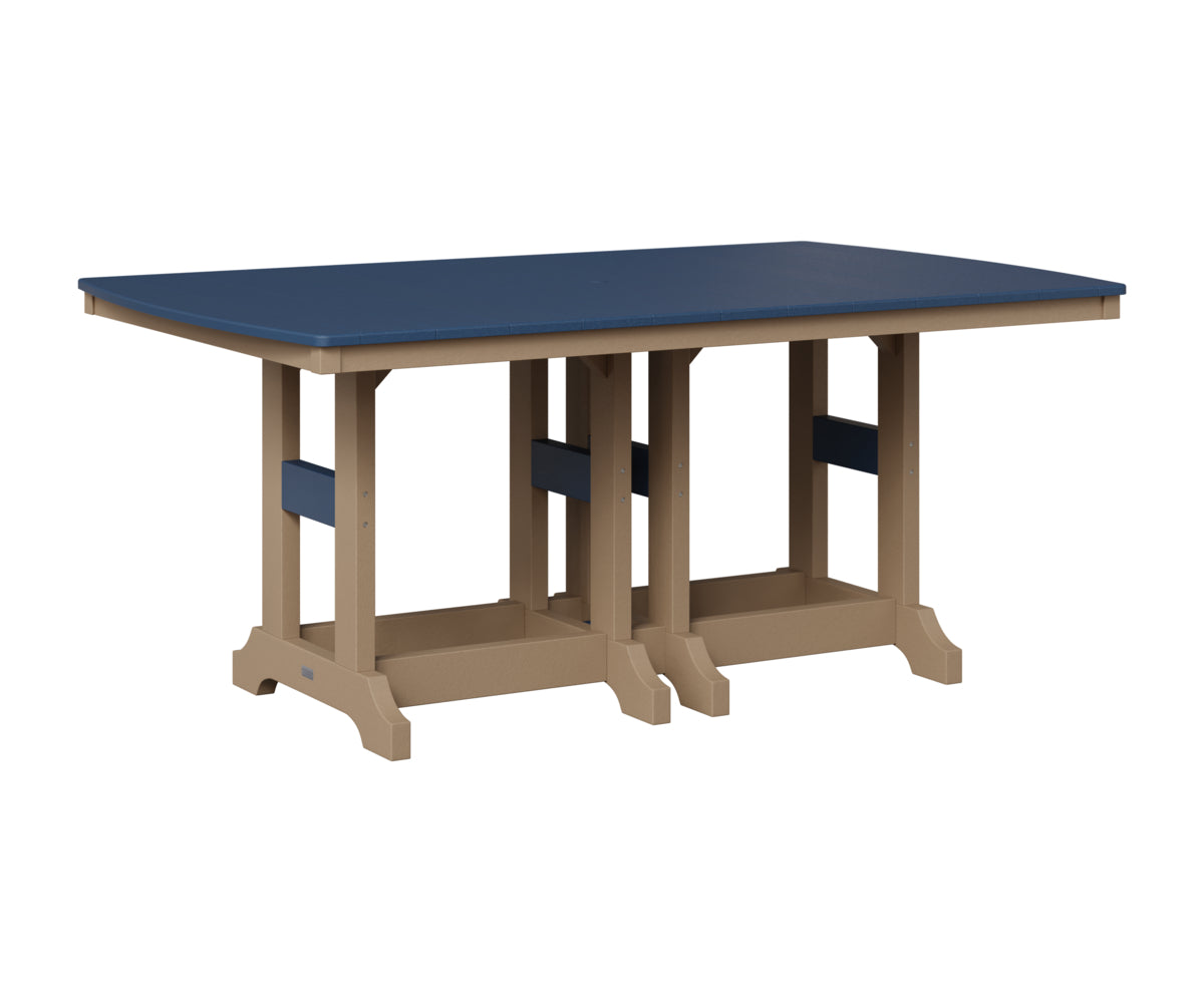 Garden Classic 44" x 72" Rectangular Table - Counter Height