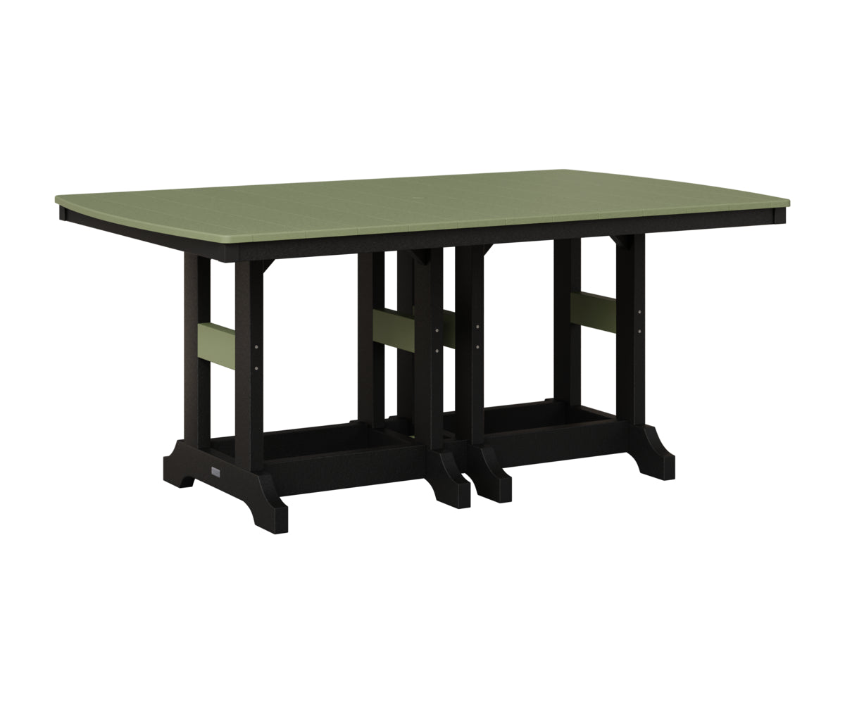 Garden Classic 44" x 72" Rectangular Table - Counter Height