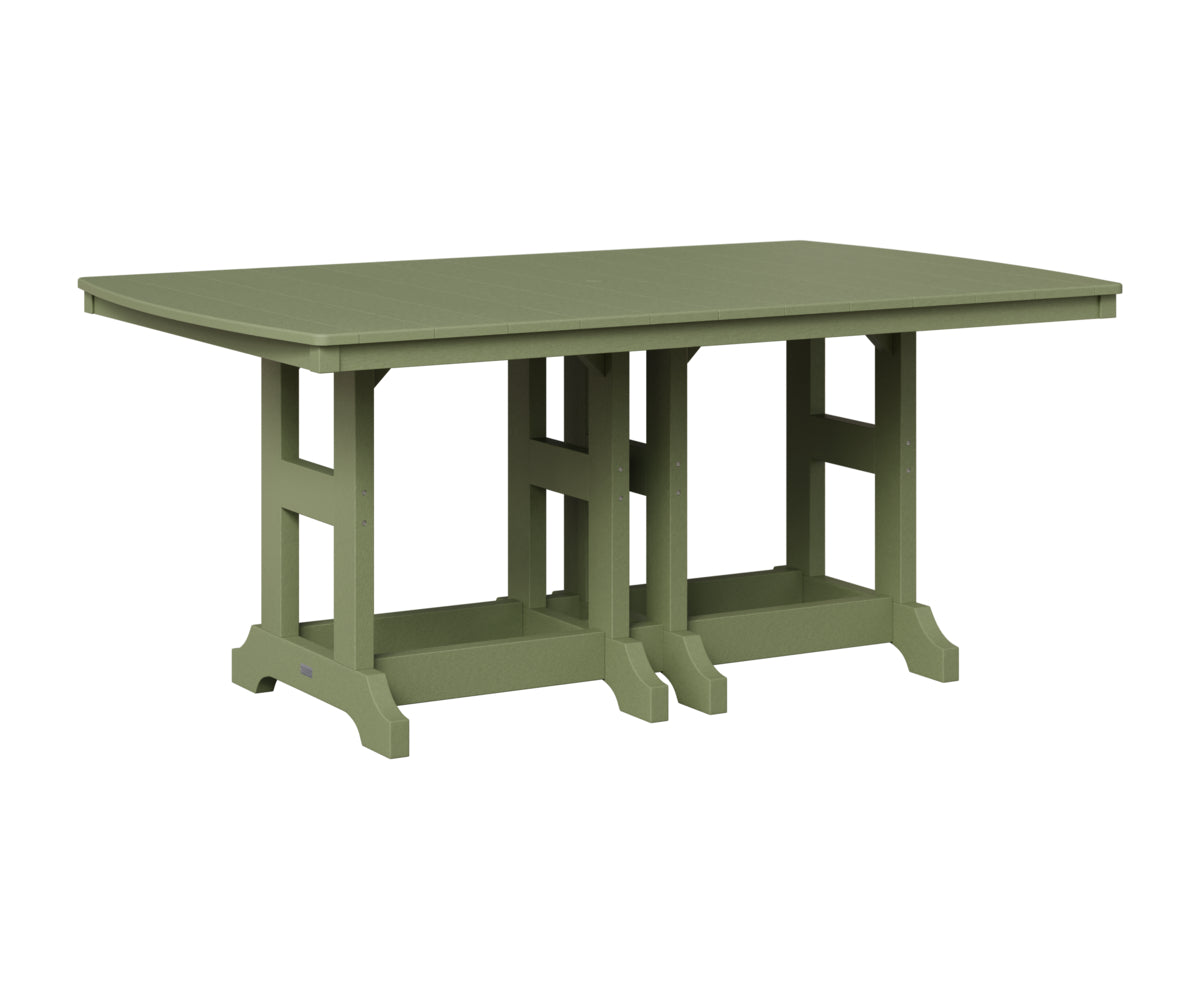Garden Classic 44" x 72" Rectangular Table - Counter Height