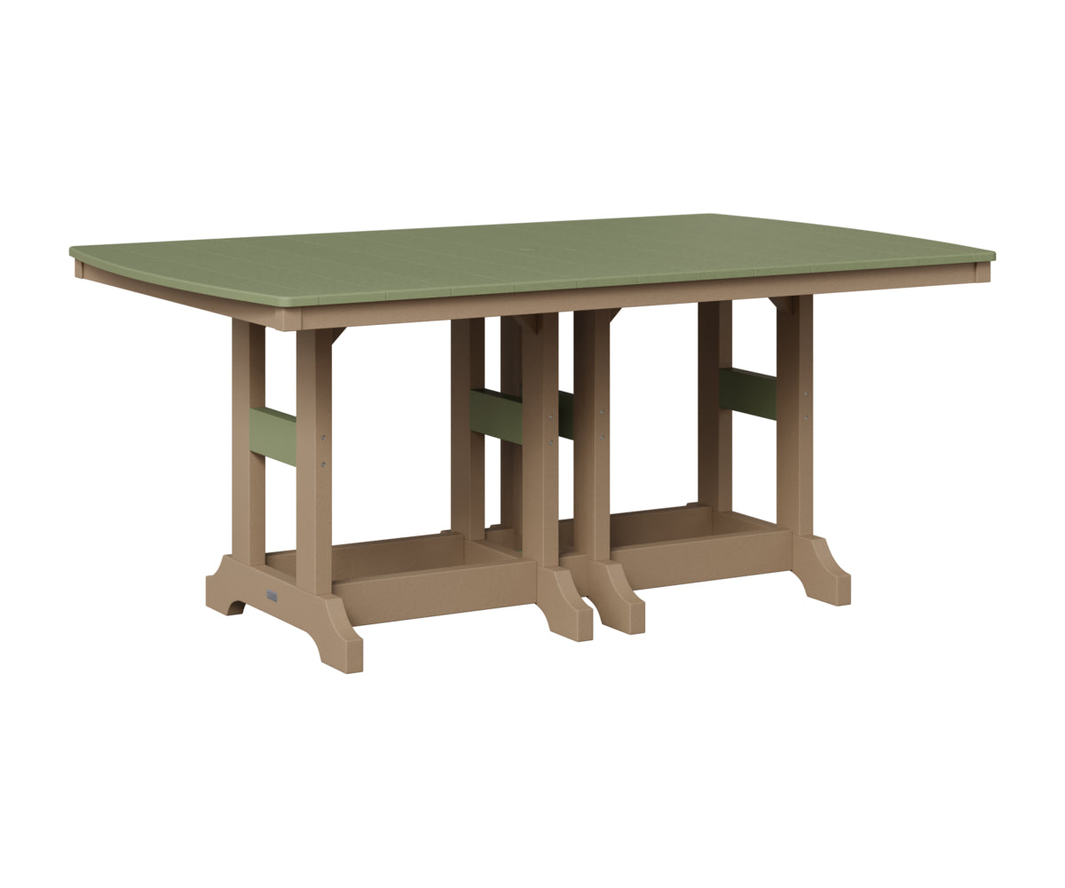 Garden Classic 44" x 72" Rectangular Table - Counter Height