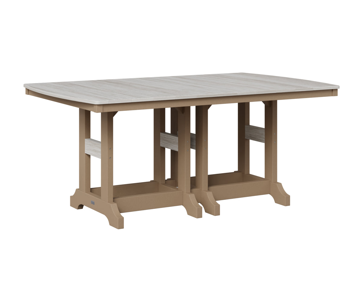 Garden Classic 44" x 72" Rectangular Table - Counter Height