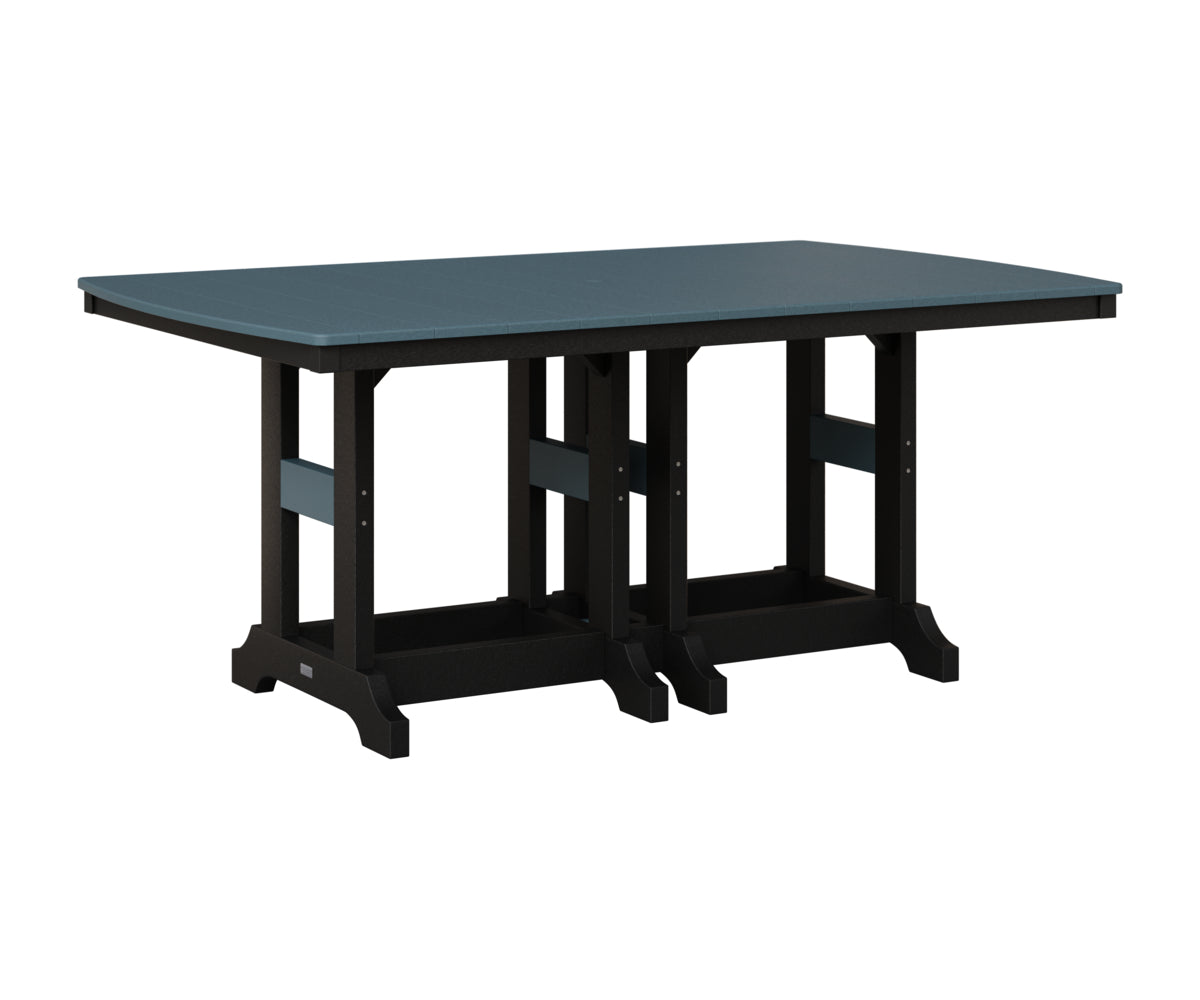 Garden Classic 44" x 72" Rectangular Table - Counter Height
