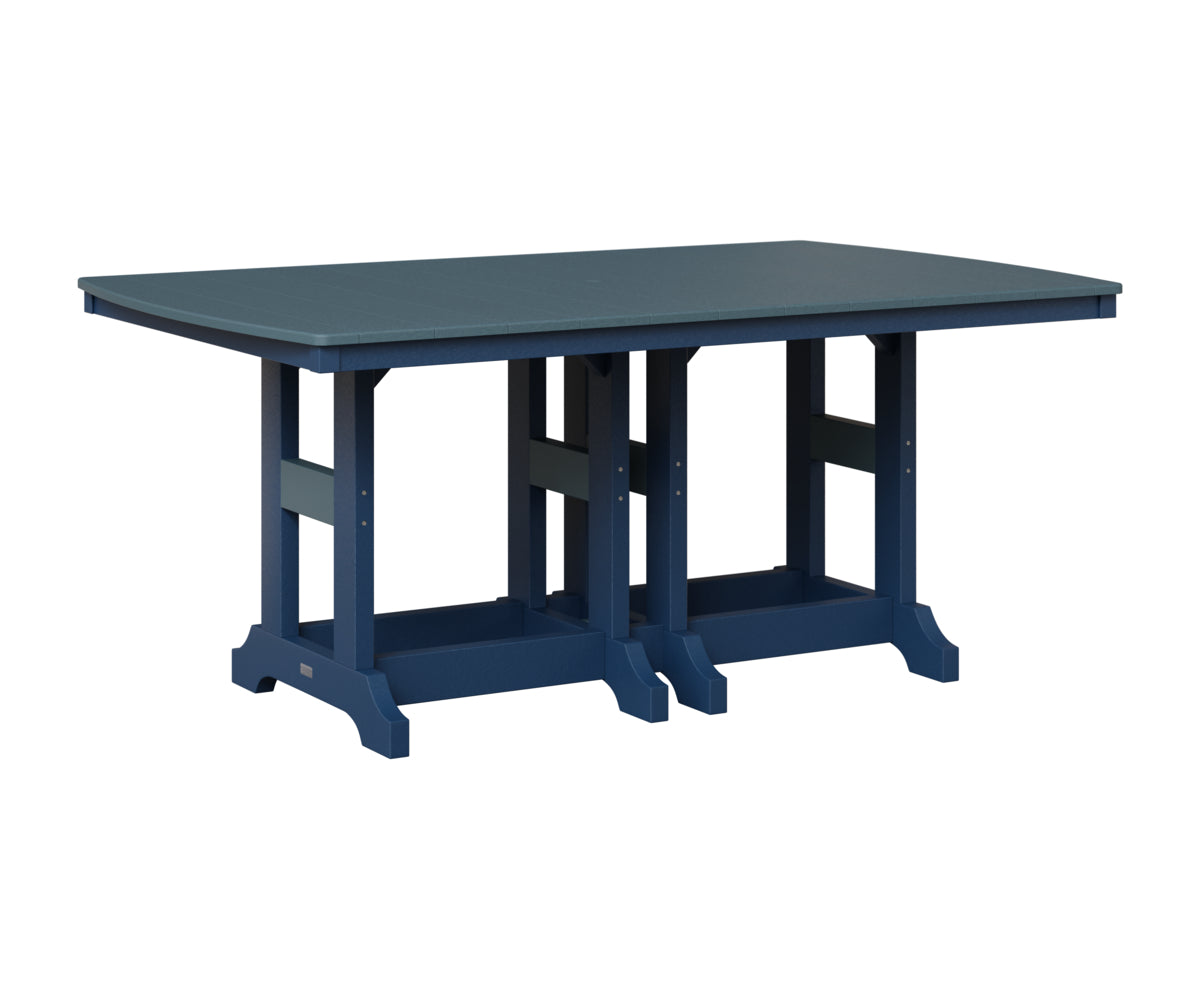 Garden Classic 44" x 72" Rectangular Table - Counter Height