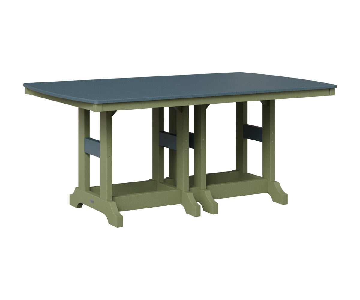 Garden Classic 44" x 72" Rectangular Table - Counter Height