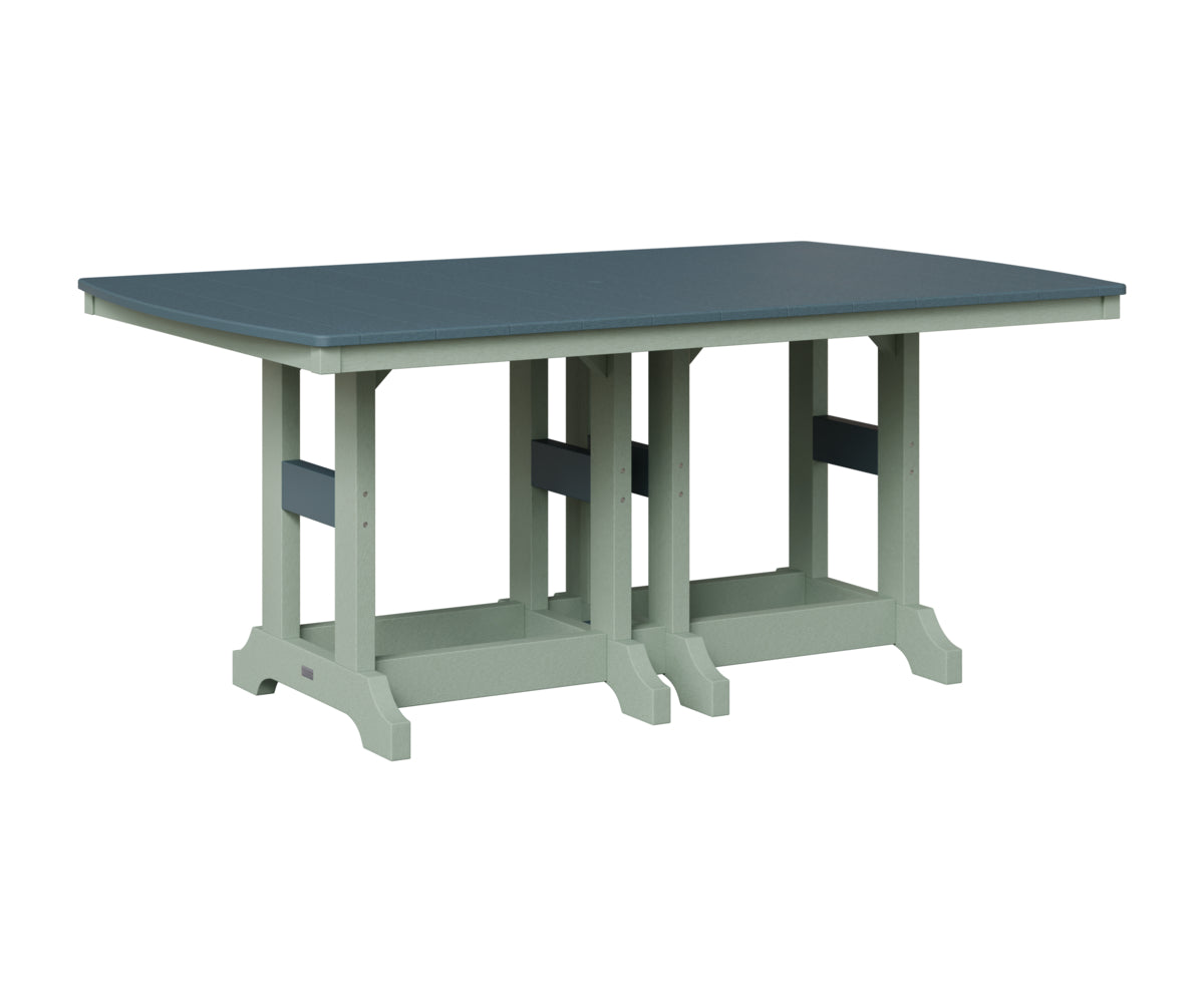 Garden Classic 44" x 72" Rectangular Table - Counter Height