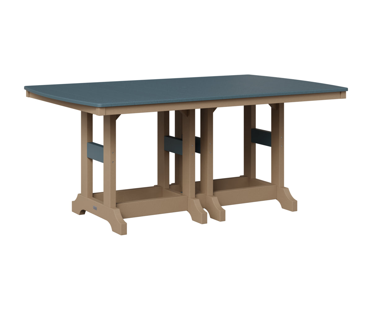 Garden Classic 44" x 72" Rectangular Table - Counter Height