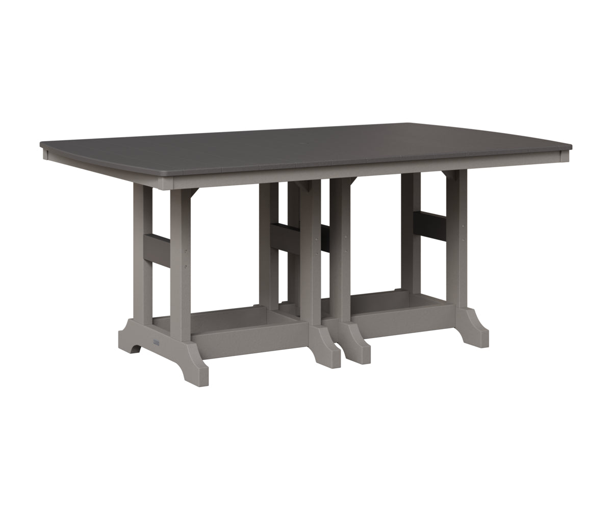 Garden Classic 44" x 72" Rectangular Table - Counter Height