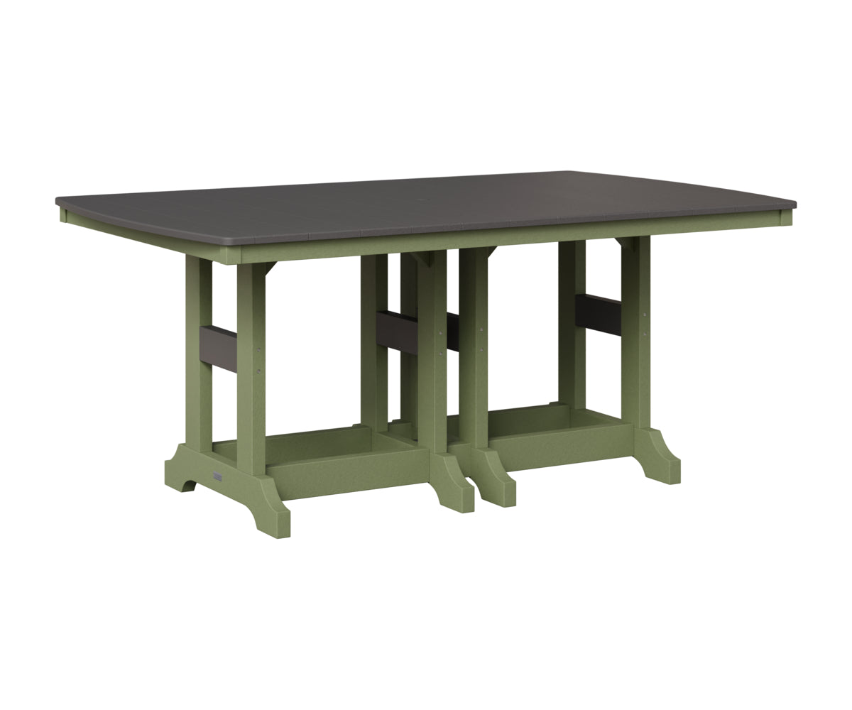 Garden Classic 44" x 72" Rectangular Table - Counter Height