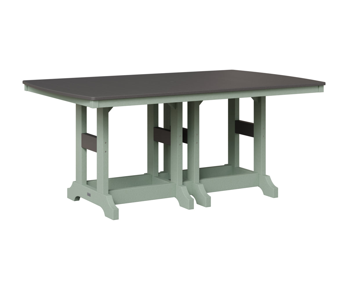 Garden Classic 44" x 72" Rectangular Table - Counter Height