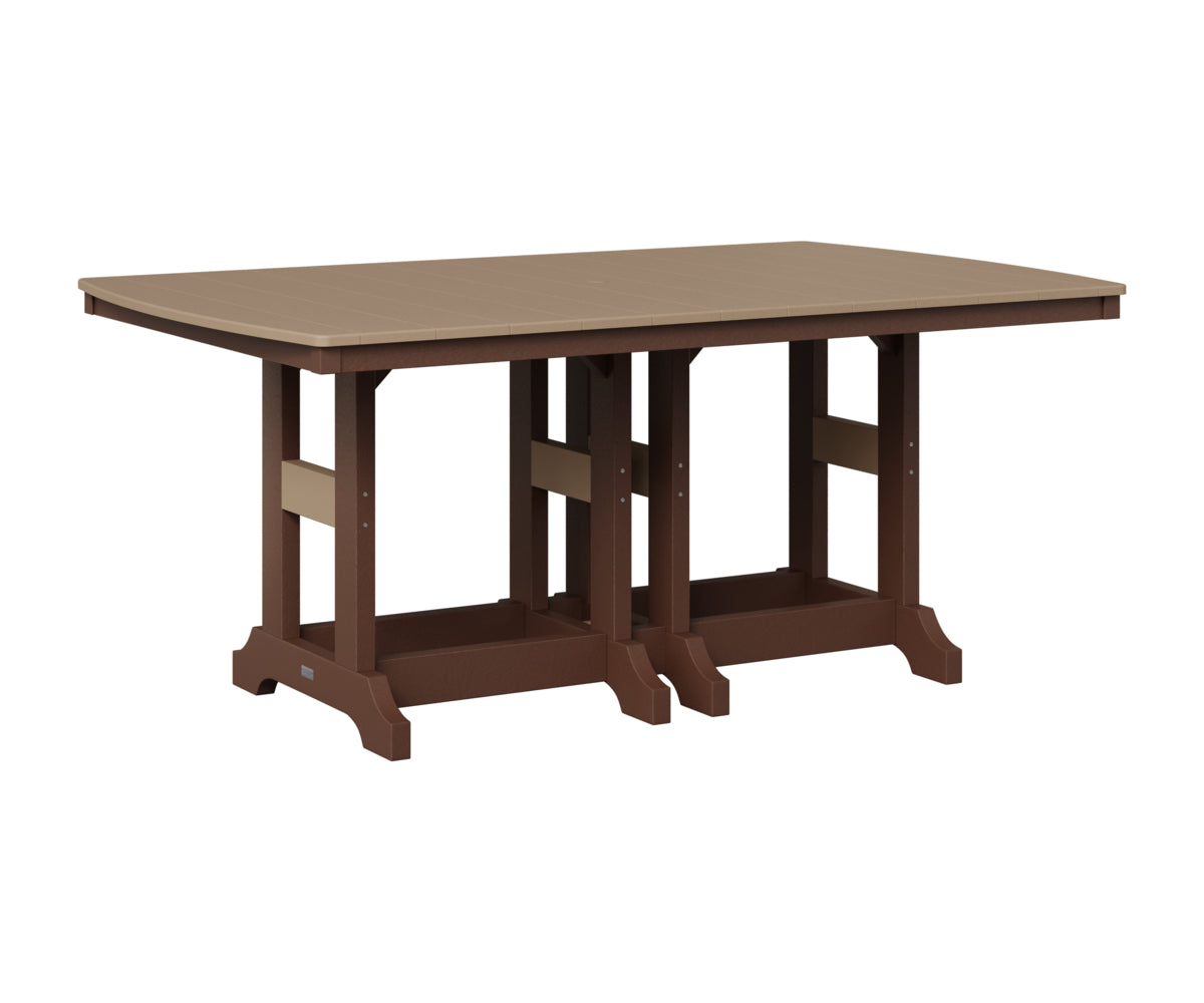 Garden Classic 44" x 72" Rectangular Table - Counter Height