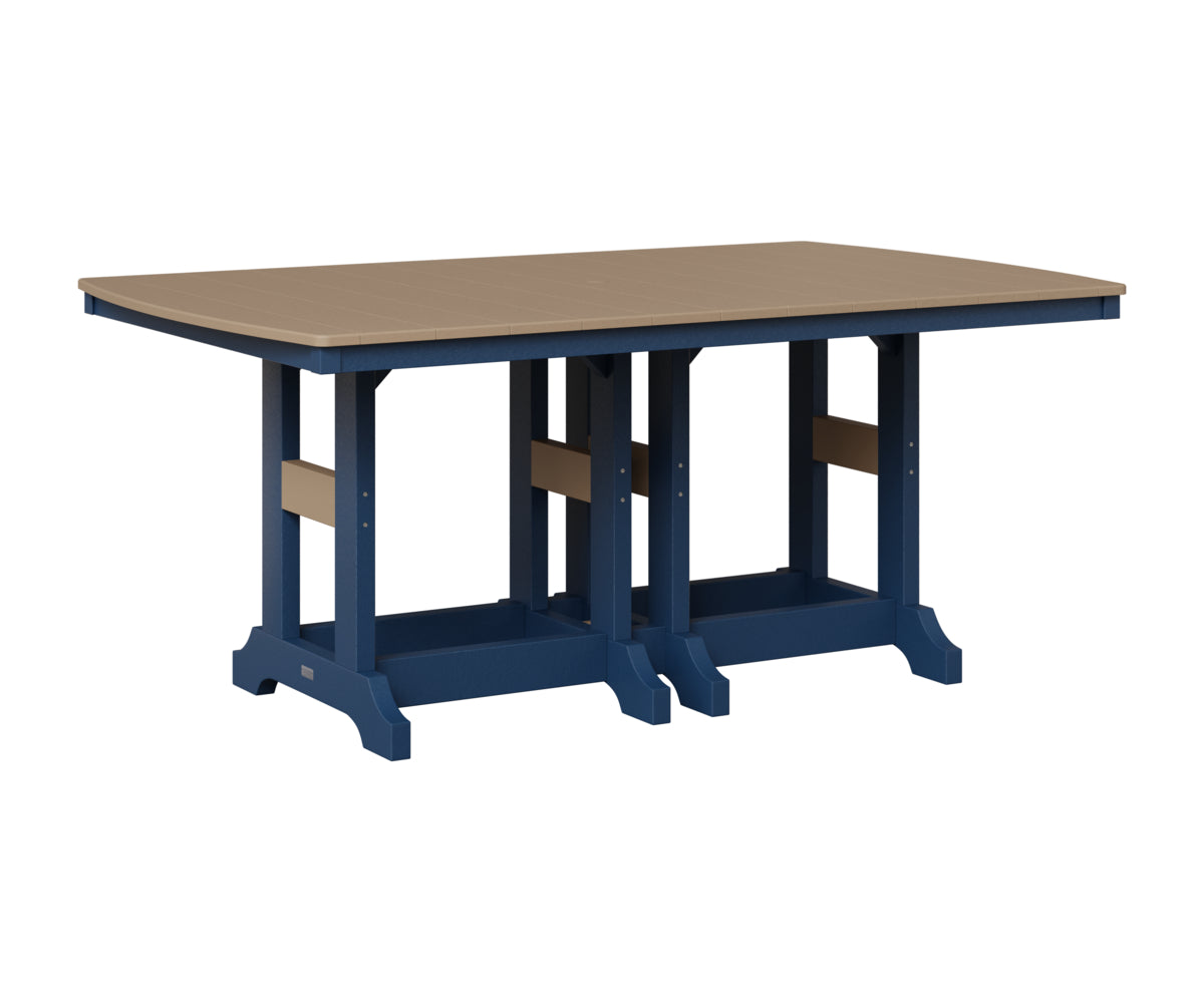 Garden Classic 44" x 72" Rectangular Table - Counter Height